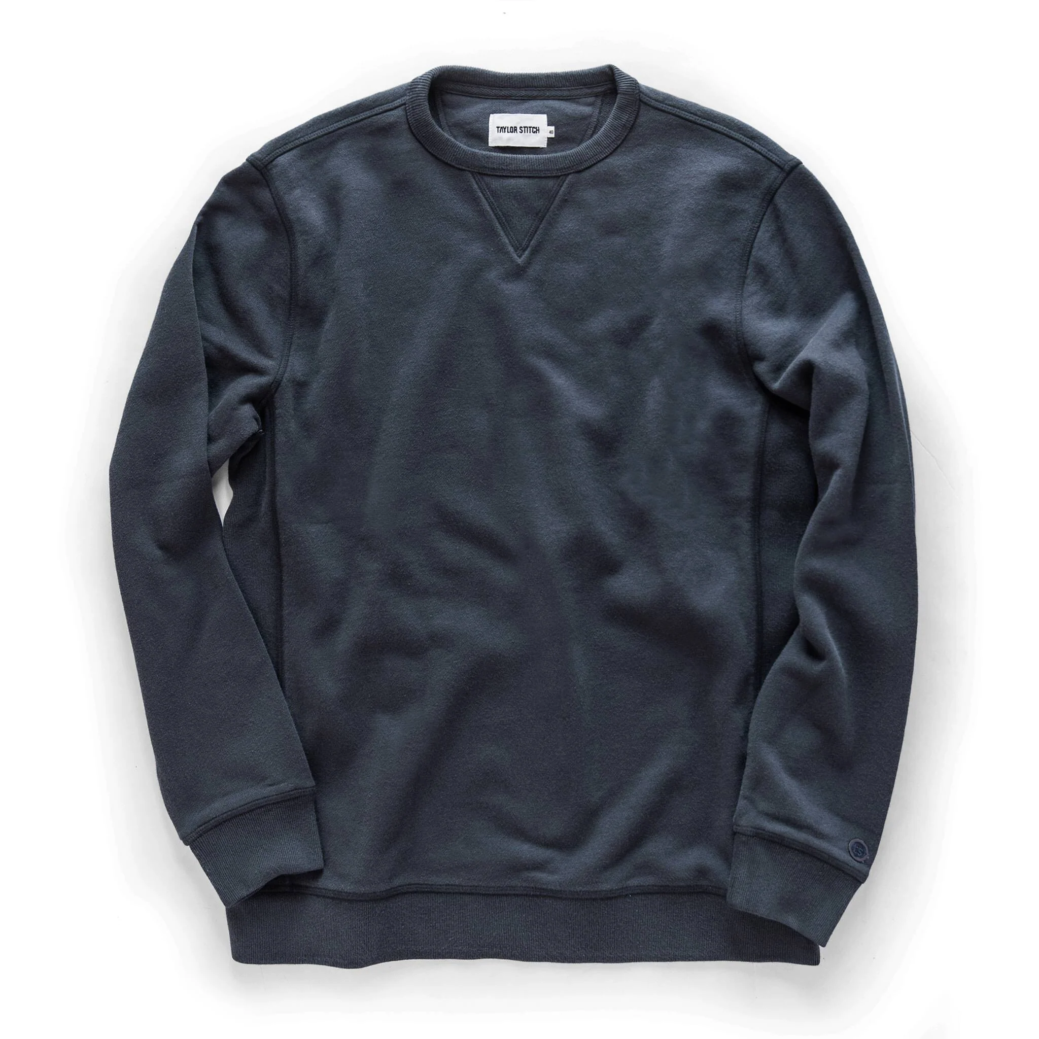 The Fillmore Crewneck in Coal Terry