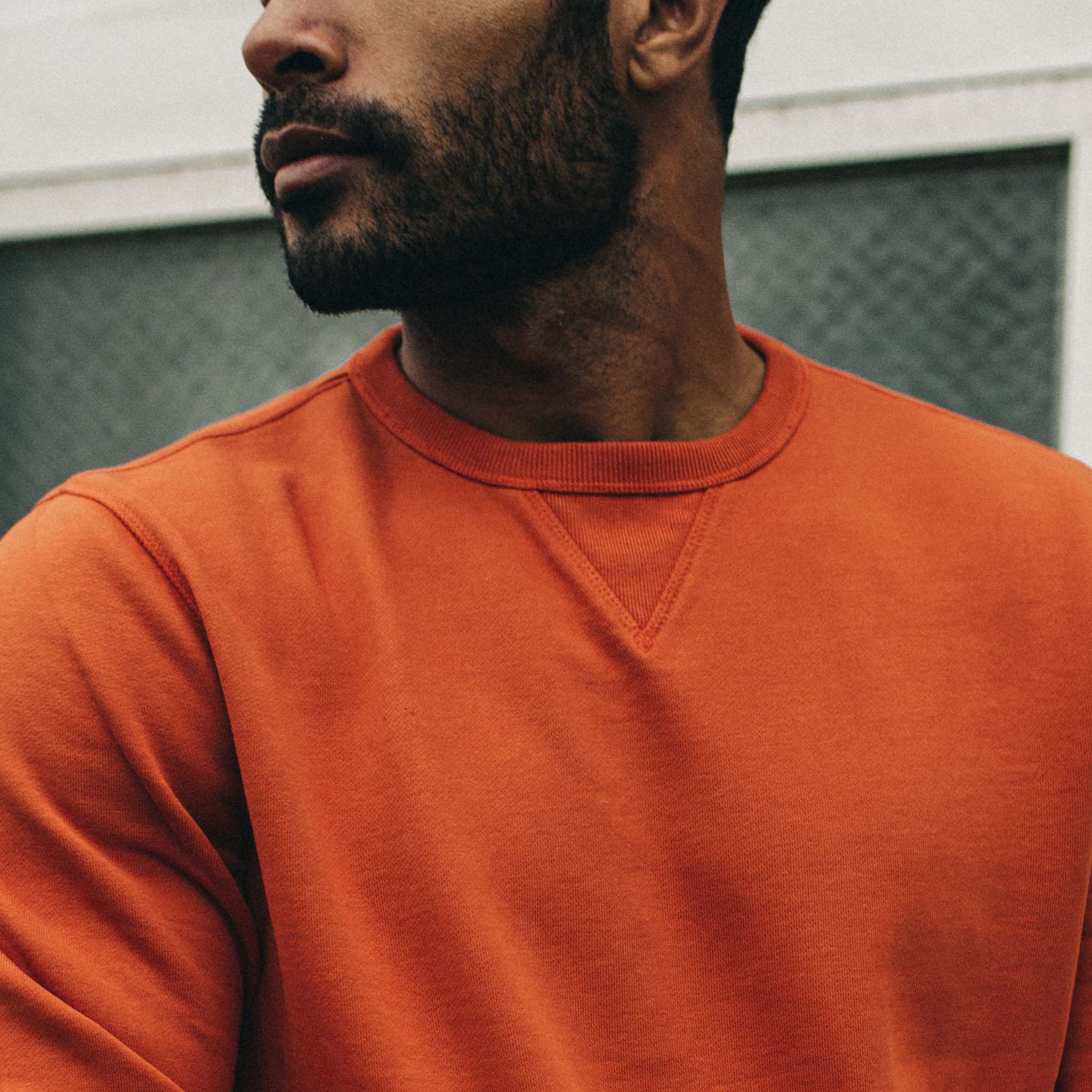 The Fillmore Crewneck in Rust - Image 3