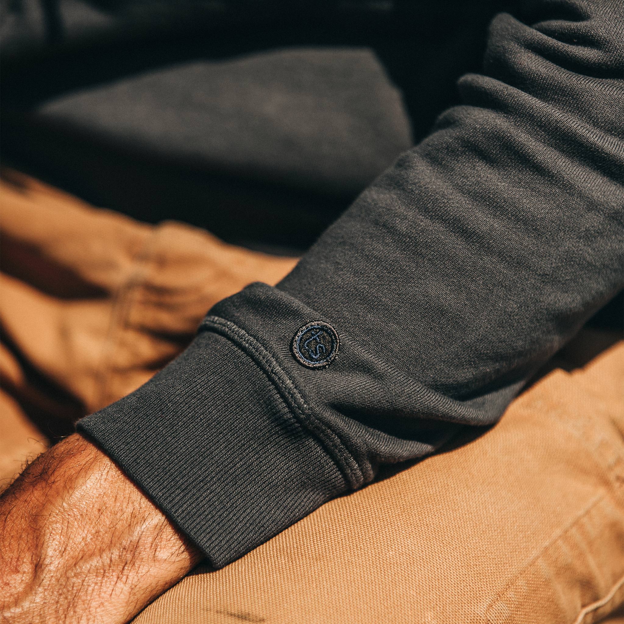 The Fillmore Hoodie in Coal Terry - Image 4