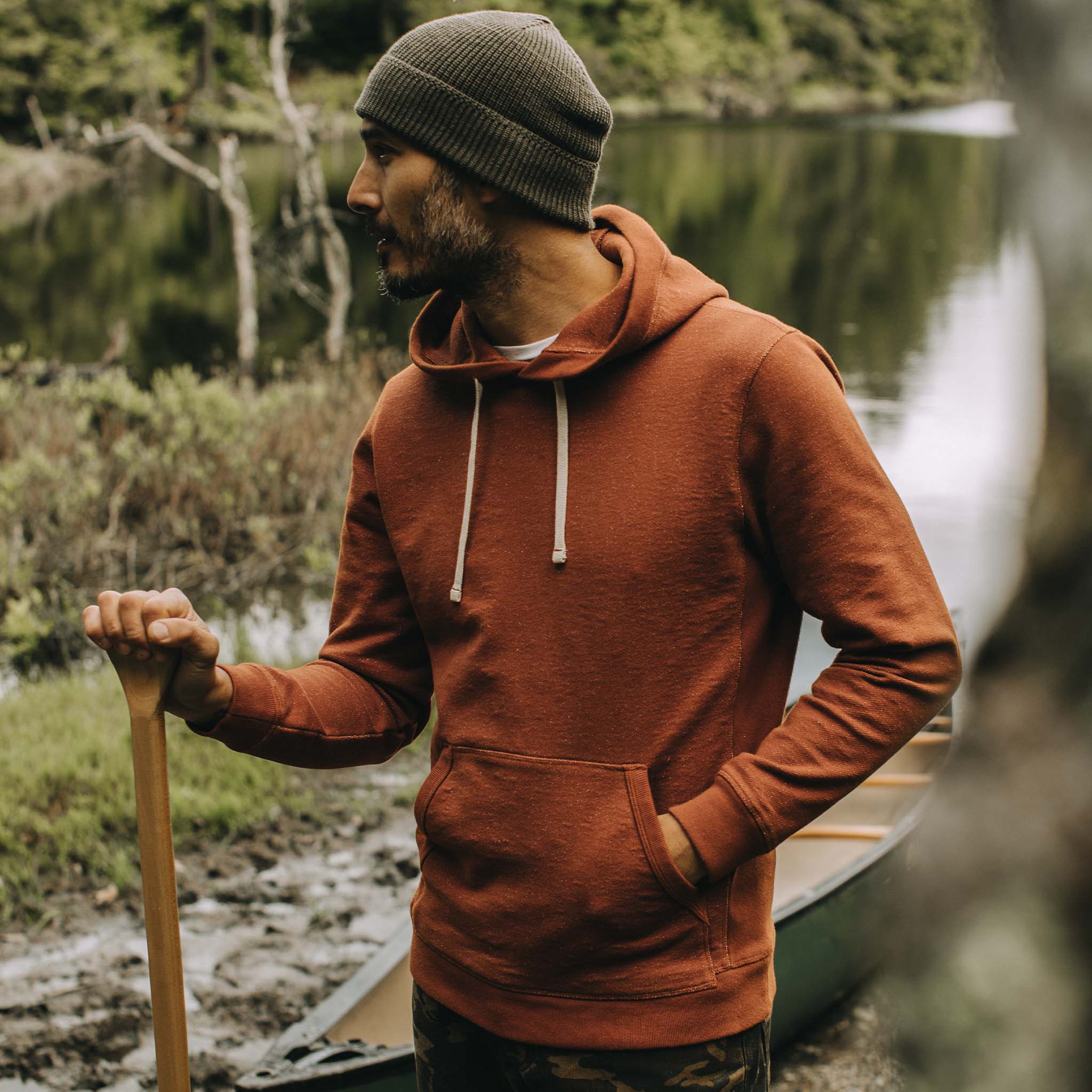 The Fillmore Hoodie in Copper Terry - Image 2