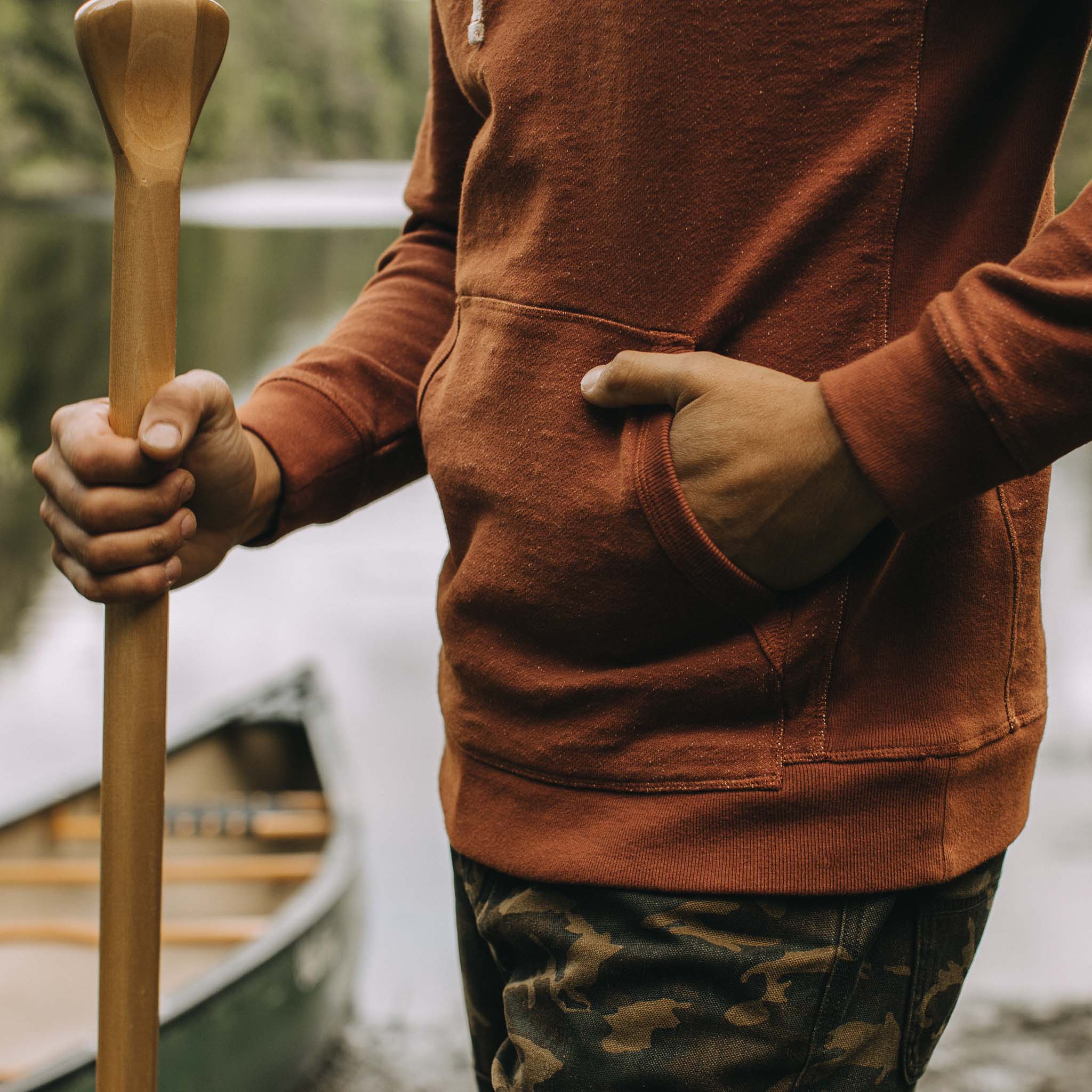 The Fillmore Hoodie in Copper Terry - Image 4