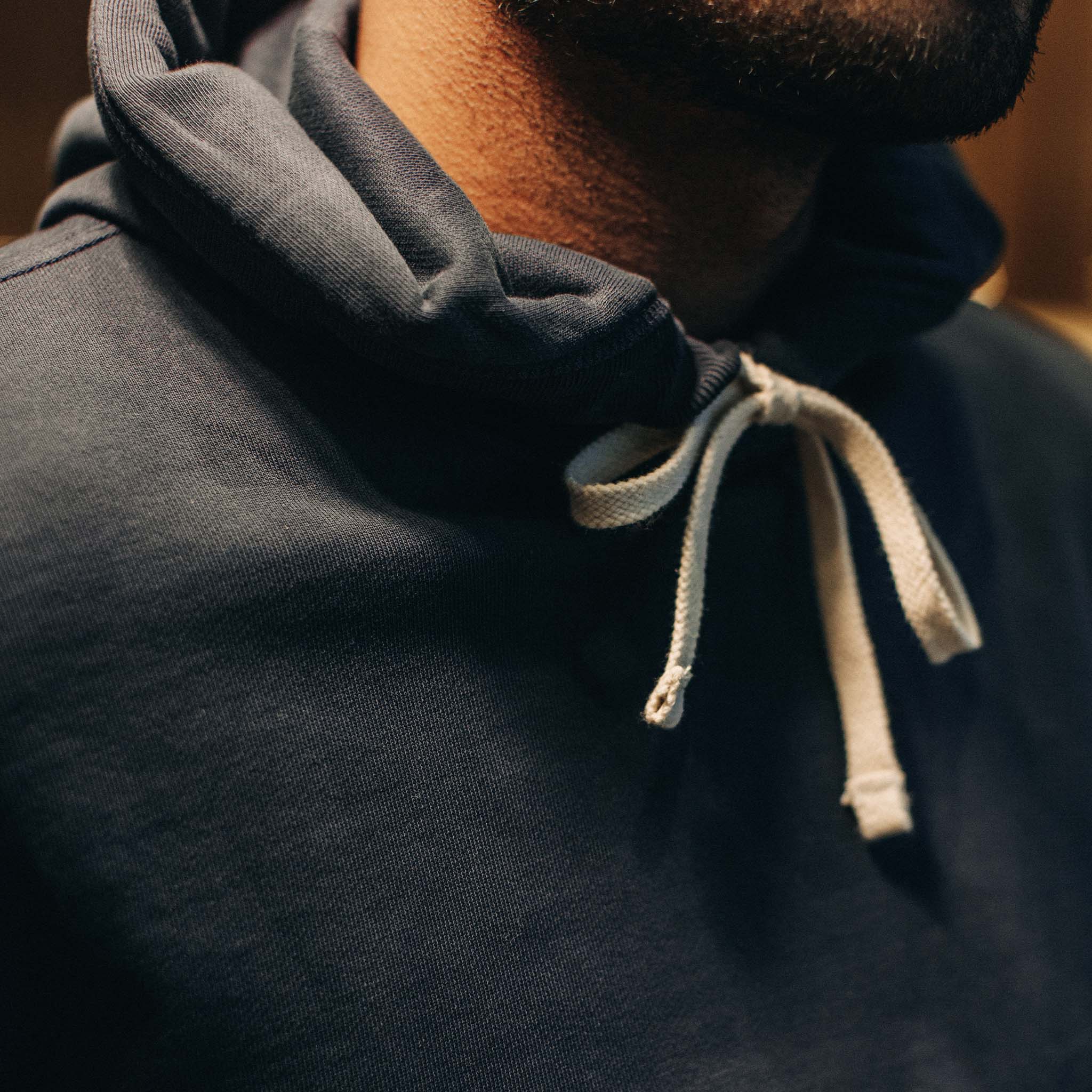The Fillmore Hoodie in Dark Navy - Image 3