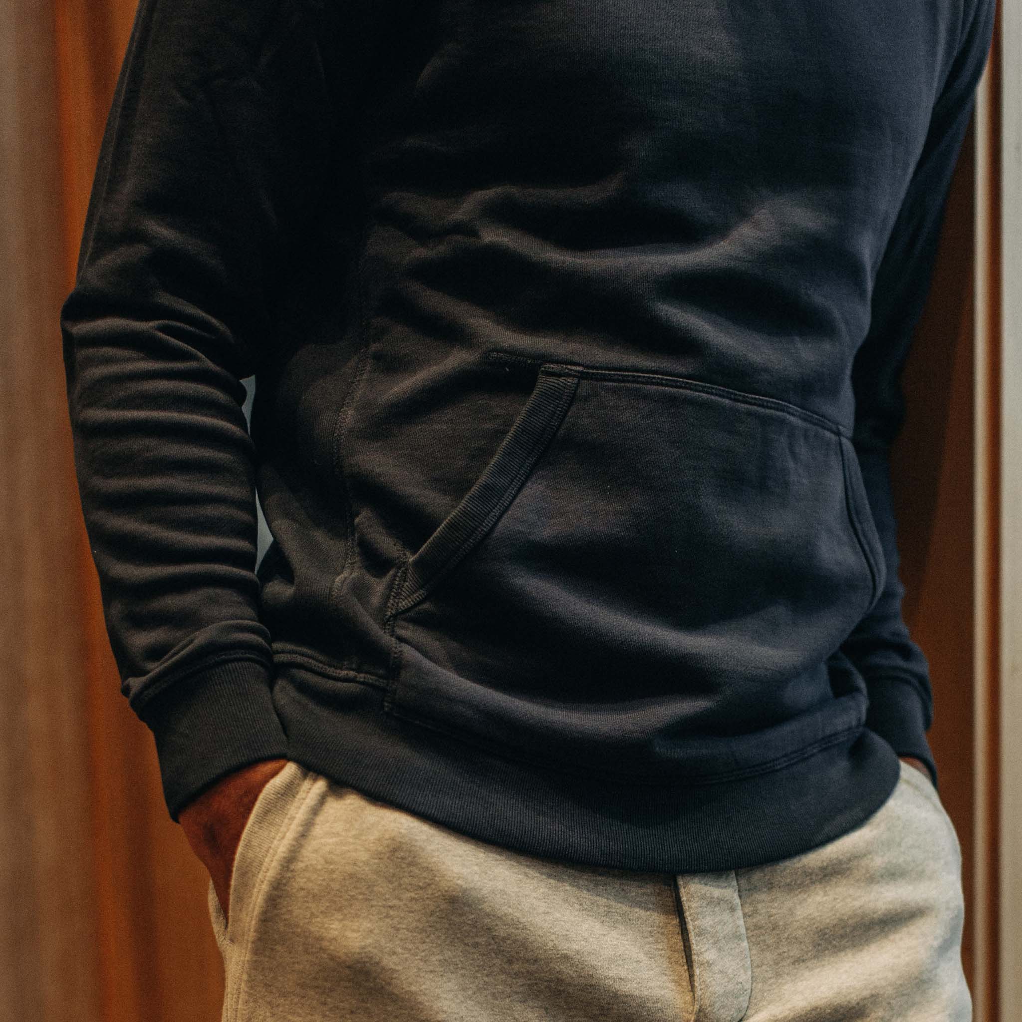 The Fillmore Hoodie in Dark Navy - Image 4