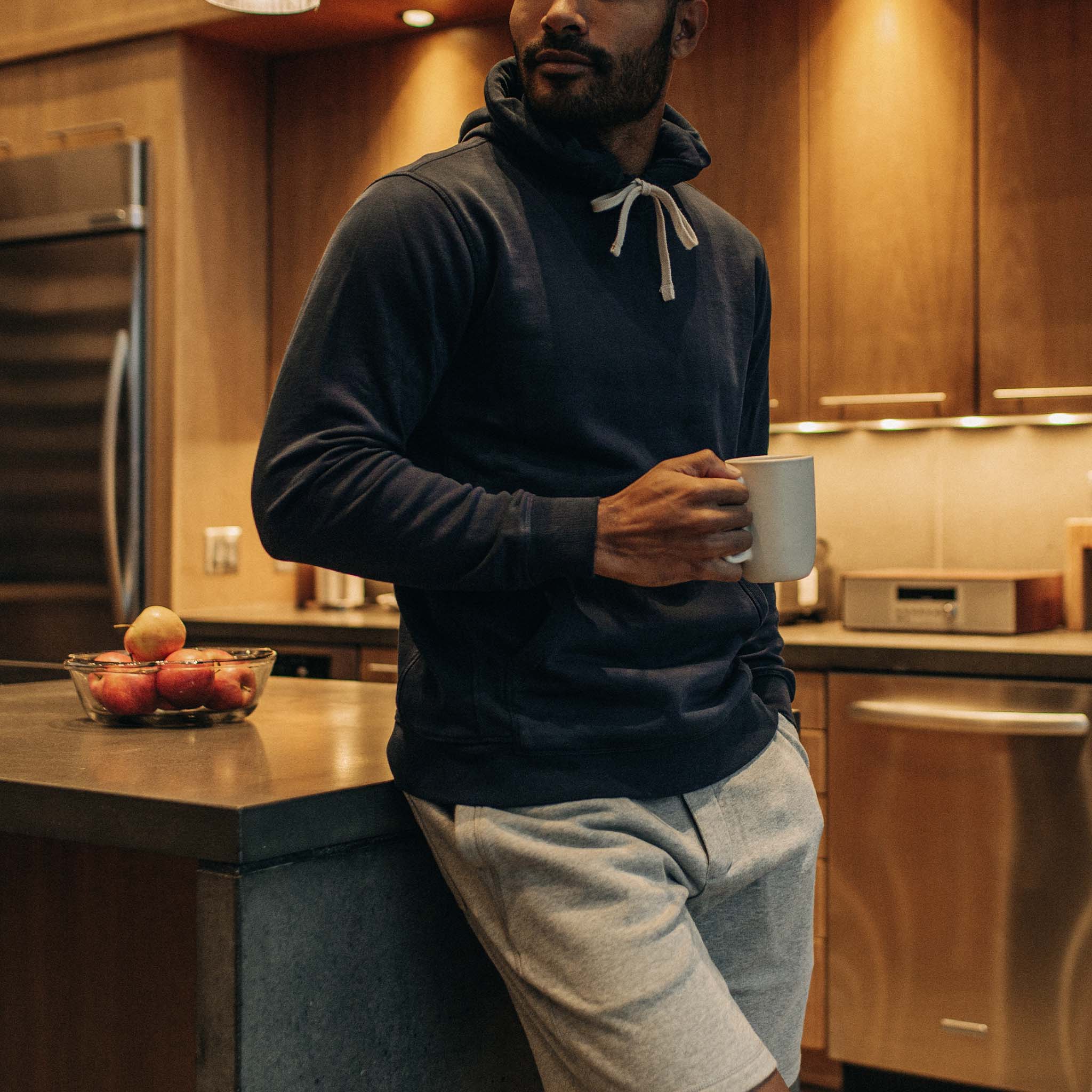 The Fillmore Hoodie in Dark Navy - Image 5