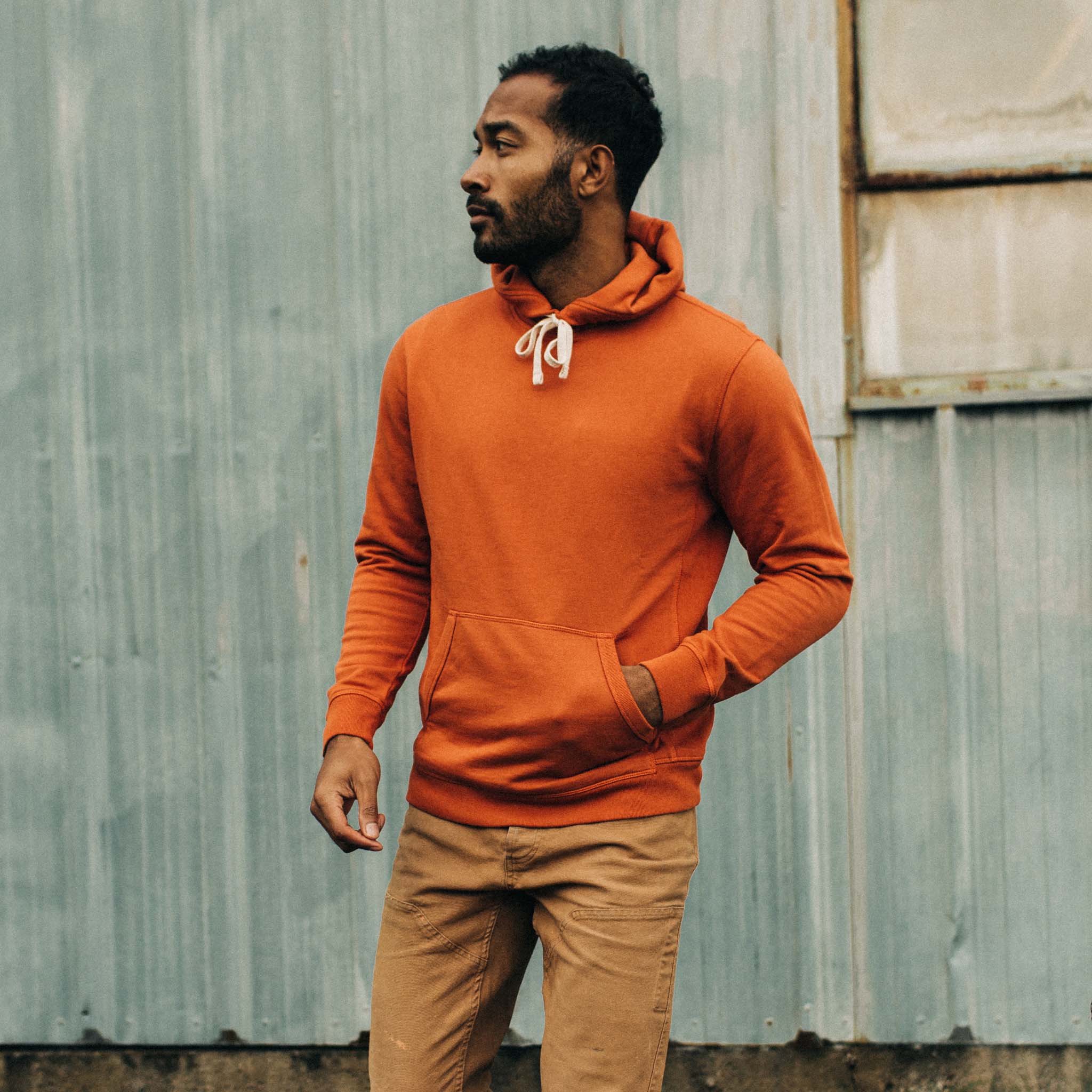 The Fillmore Hoodie in Rust - Image 2