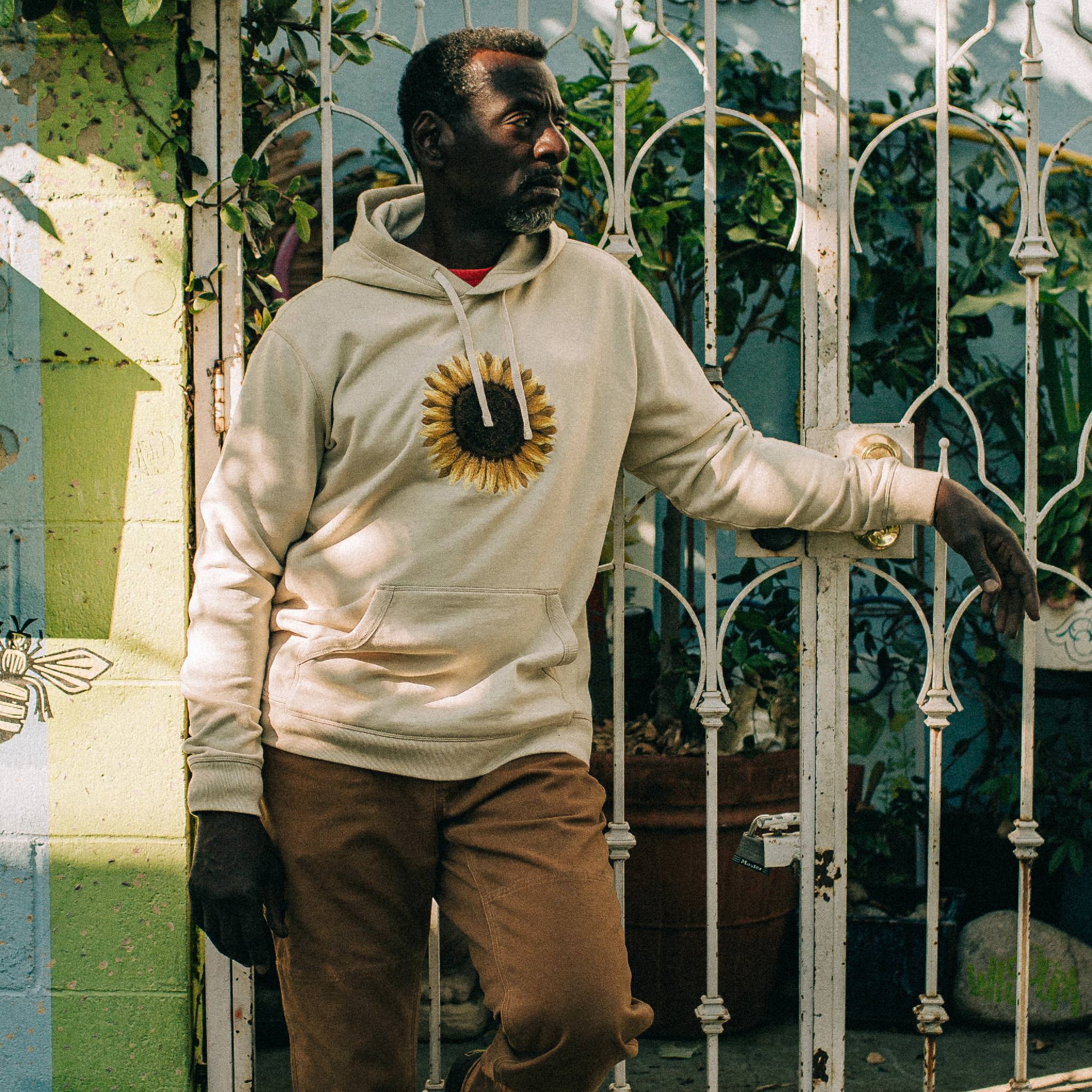 The Fillmore Hoodie in Sunflower Embroidery - Image 5