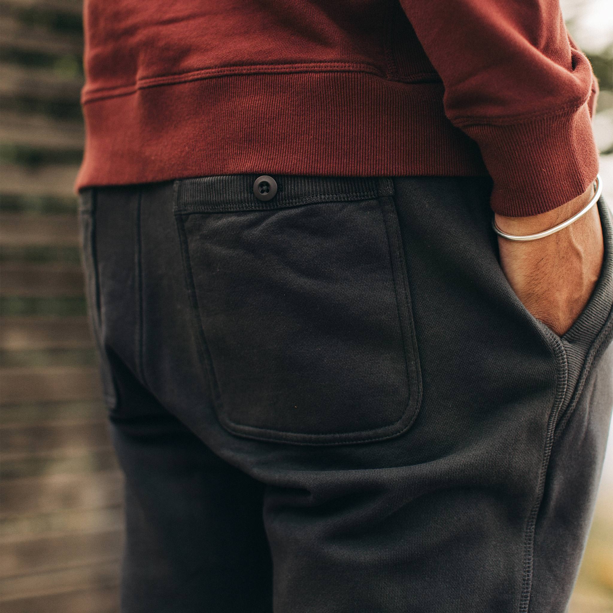 The Fillmore Pant in Coal Terry - Image 5