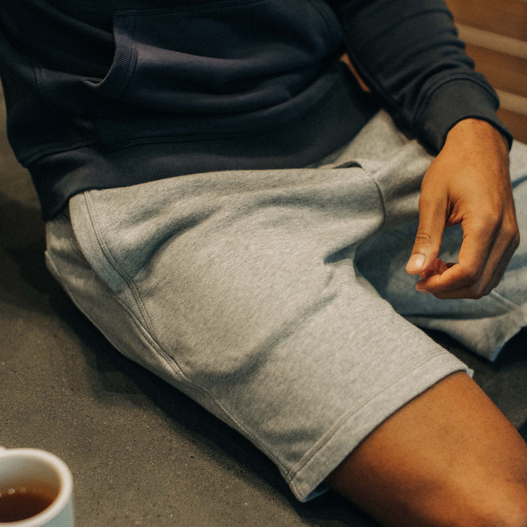 The Fillmore Short in Heather Grey - Image 3