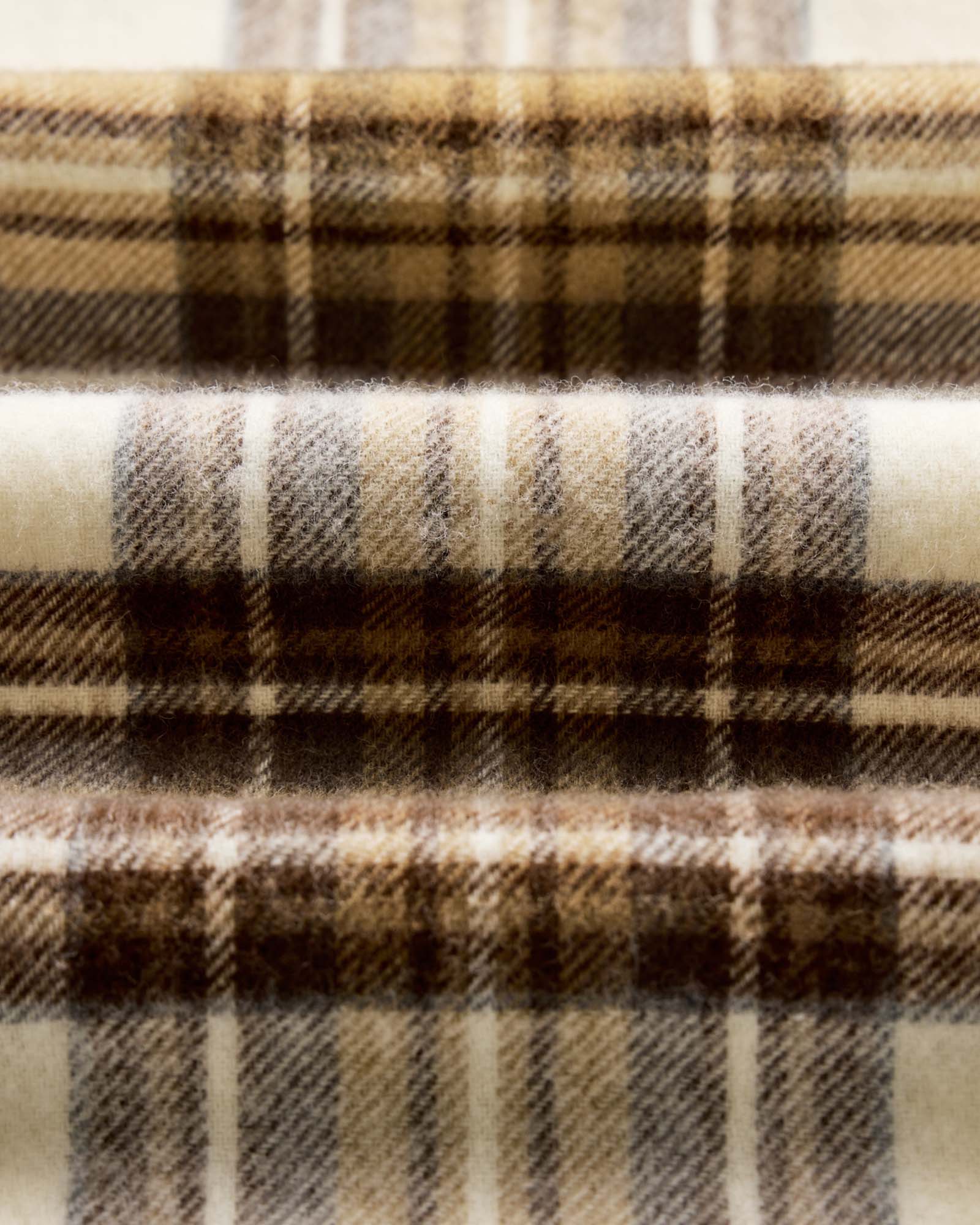 The Fireside Scarf in Butterscotch Plaid - Image 5