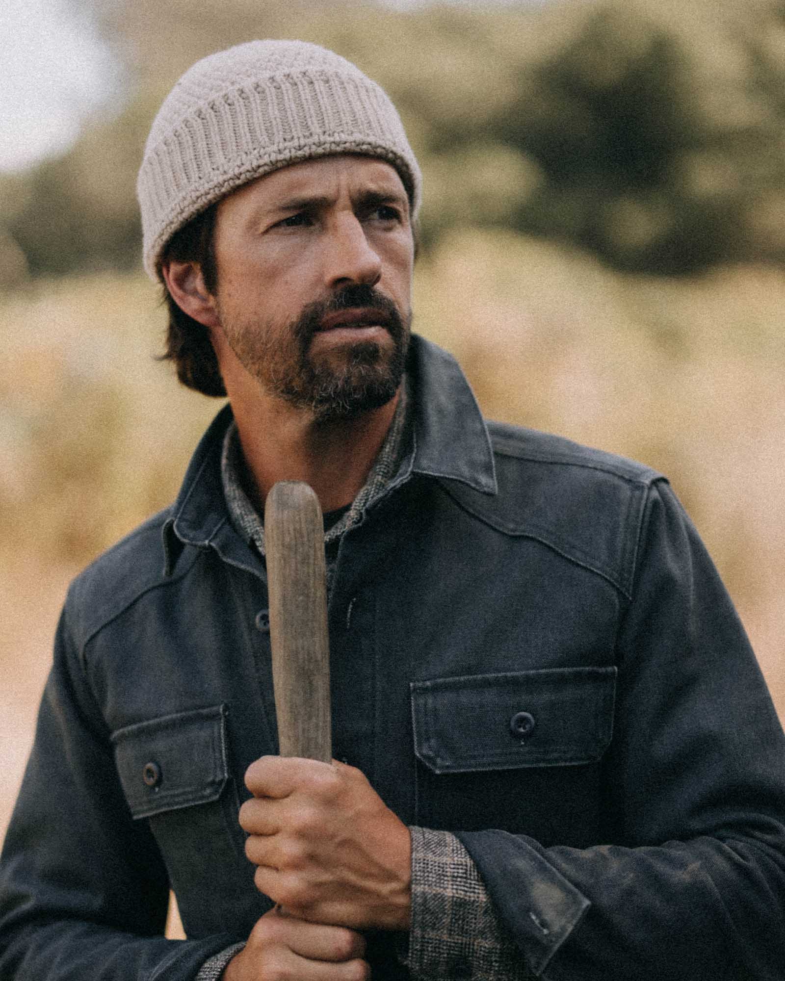 The Fisherman Beanie in Heather Fog - Image 2