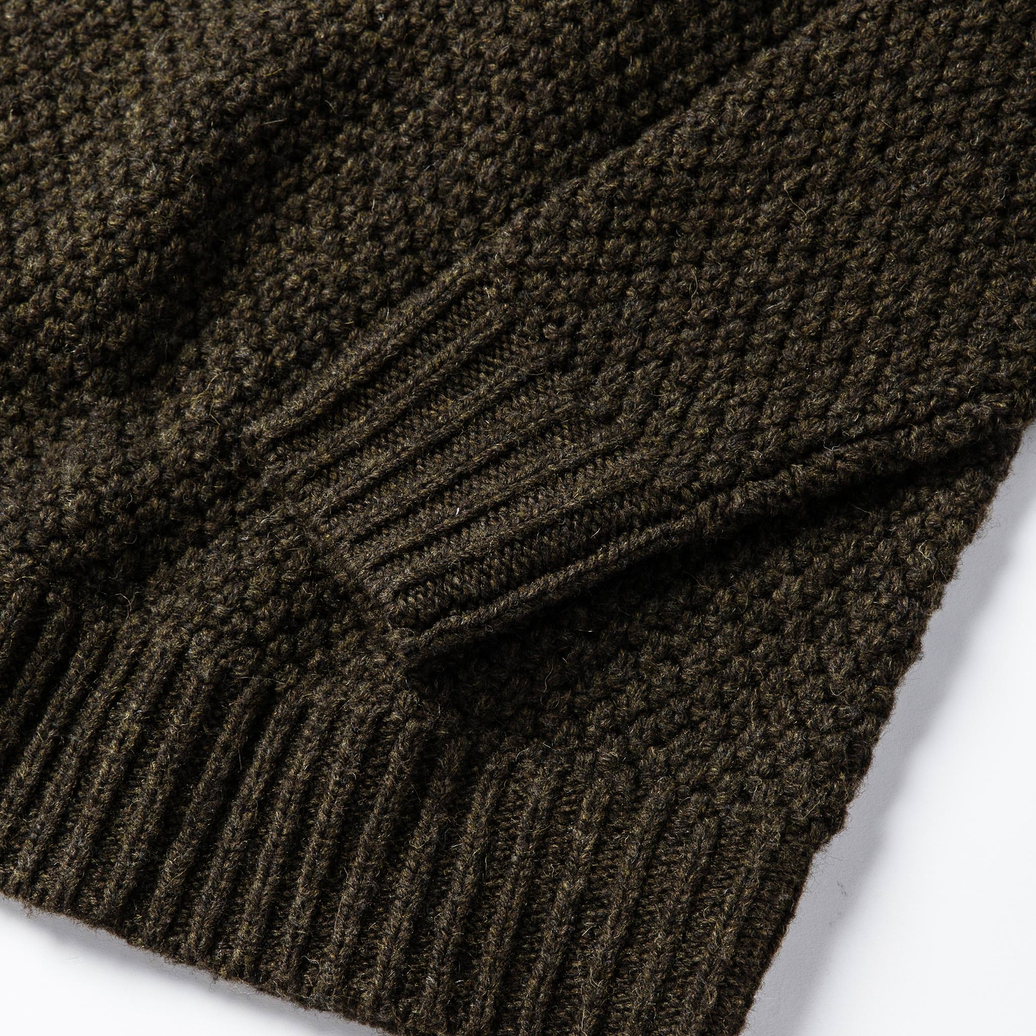 The Fisherman Sweater in Loden - Image 7