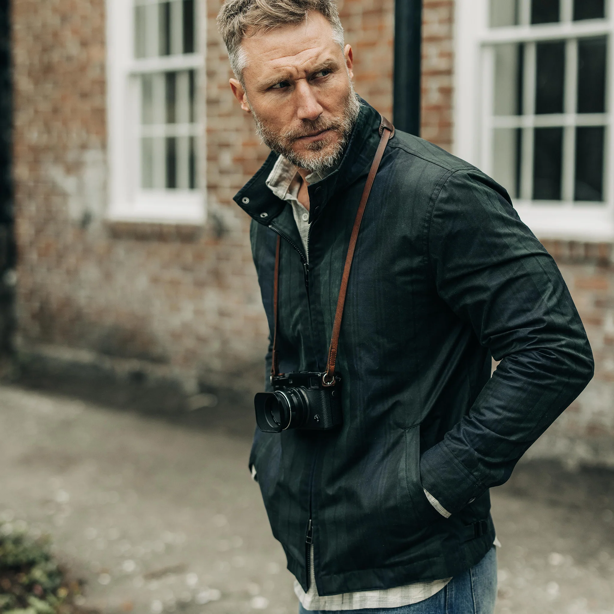 The Flint Jacket in Blackwatch EverWax - Image 2