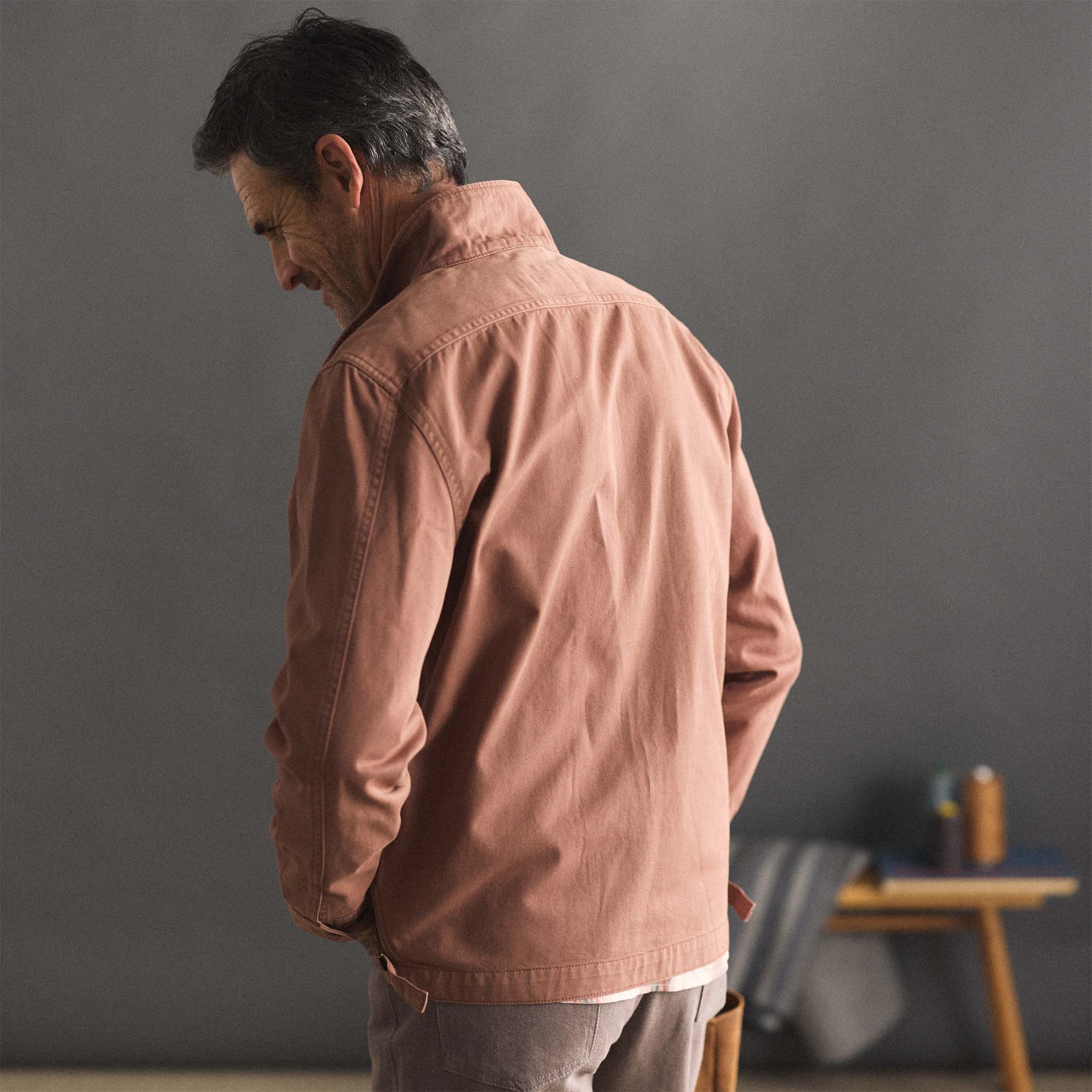 The Flint Jacket in Faded Brick Foundation Twill - Image 5