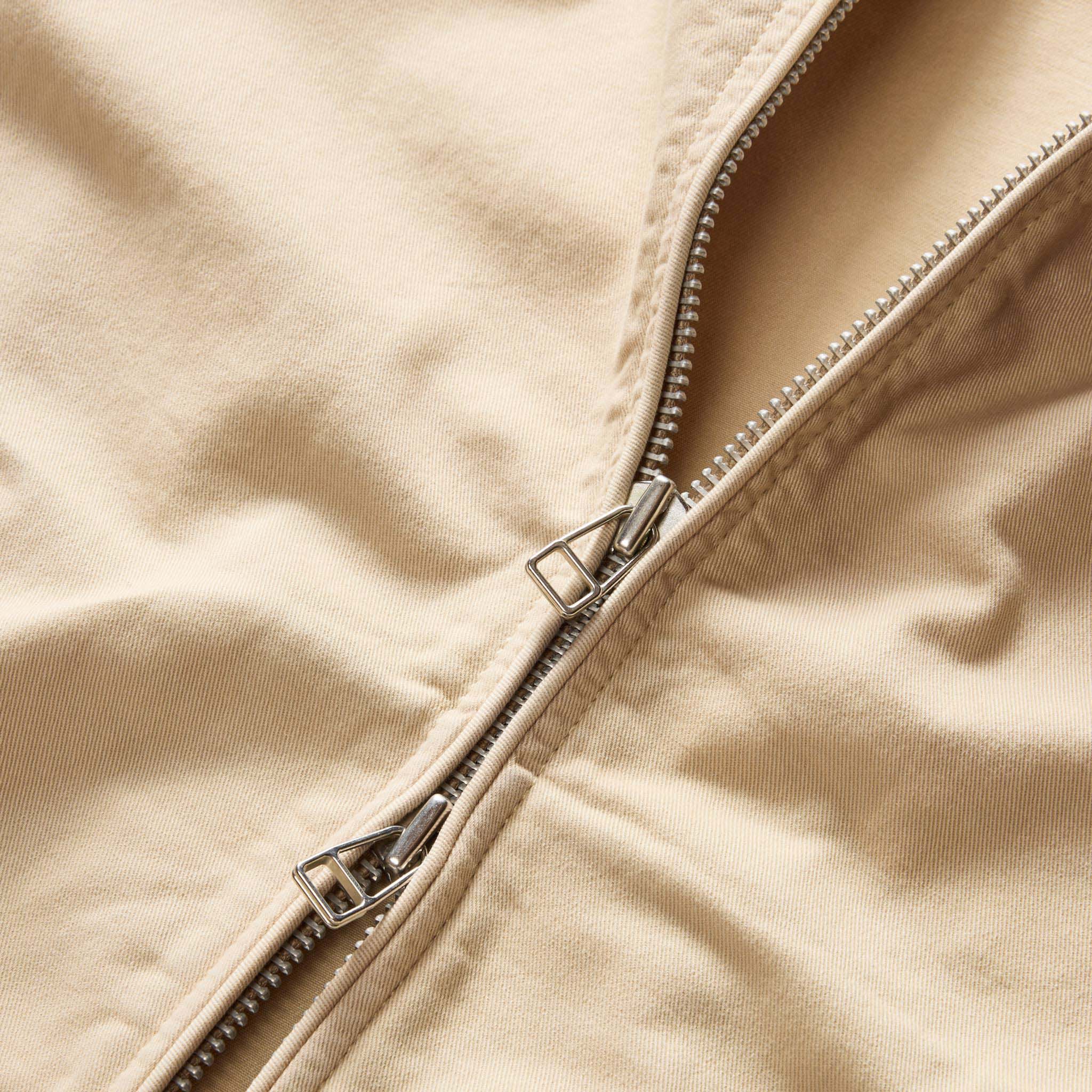 The Flint Jacket in Light Khaki Foundation Twill - Image 10