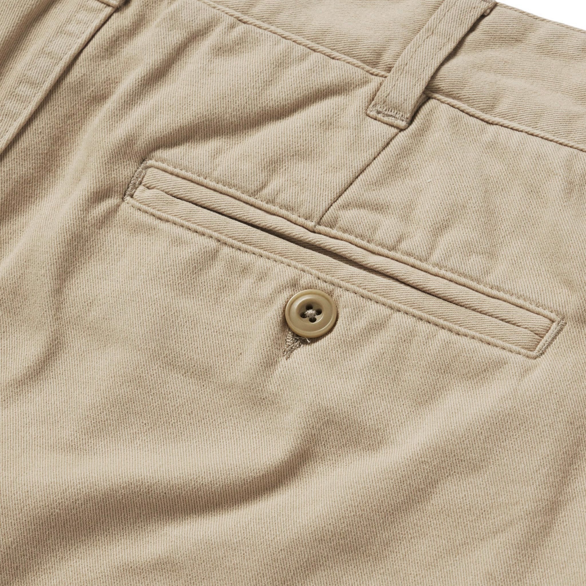 The Foundation Short in Khaki Twill - Image 5