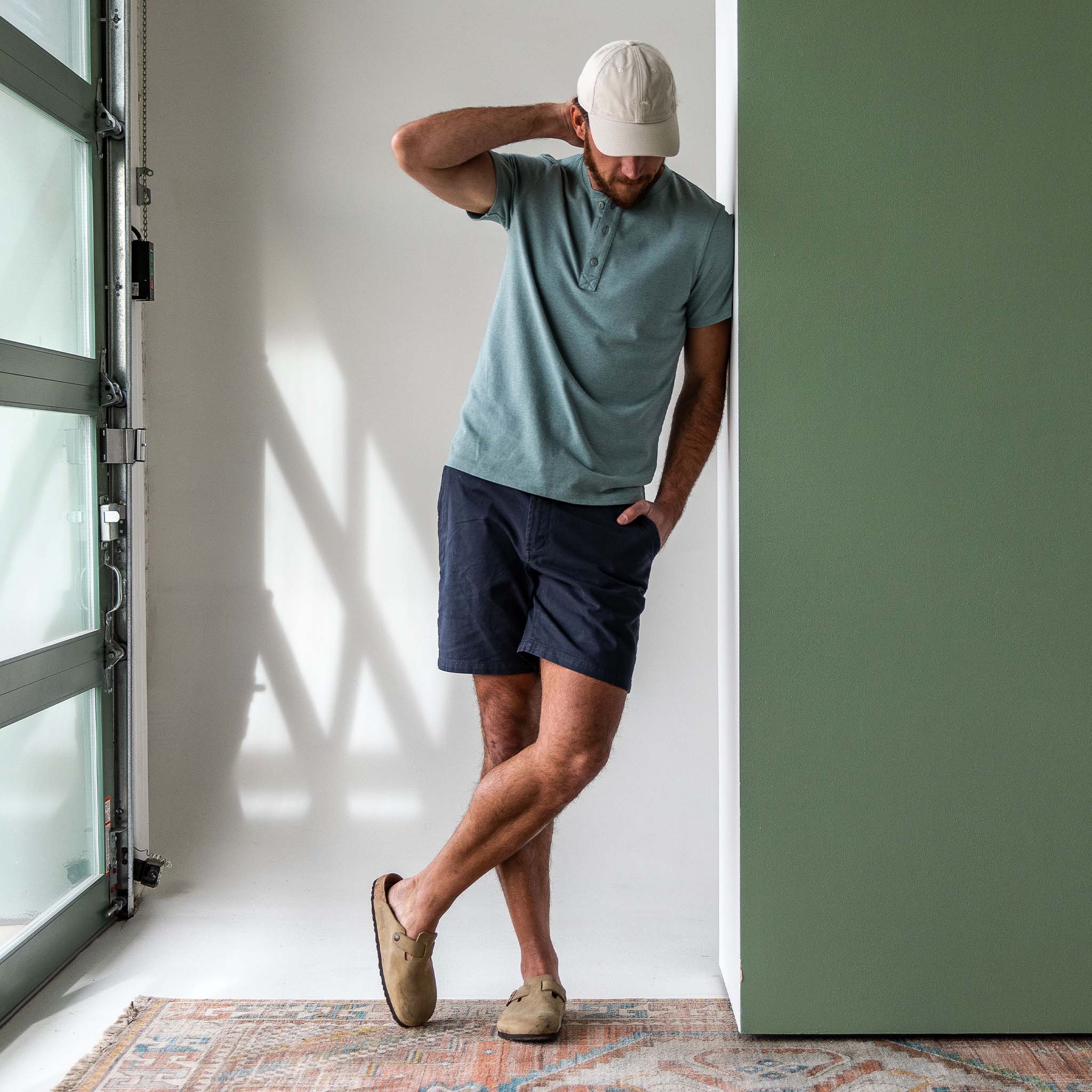 The Foundation Short in Organic Marine - Image 2