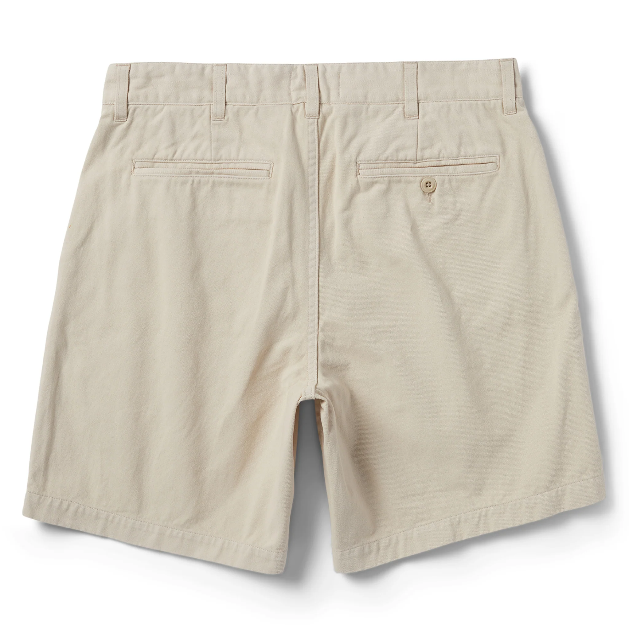 The Foundation Short in Natural Twill - Image 6