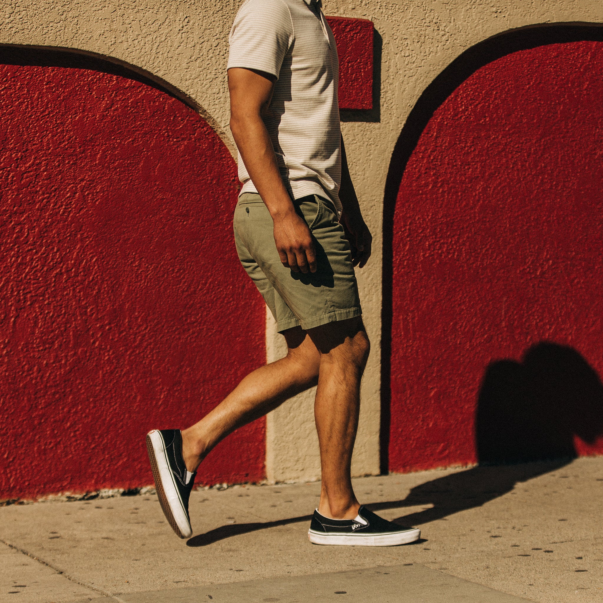 The Foundation Short in Olive Twill - Image 4