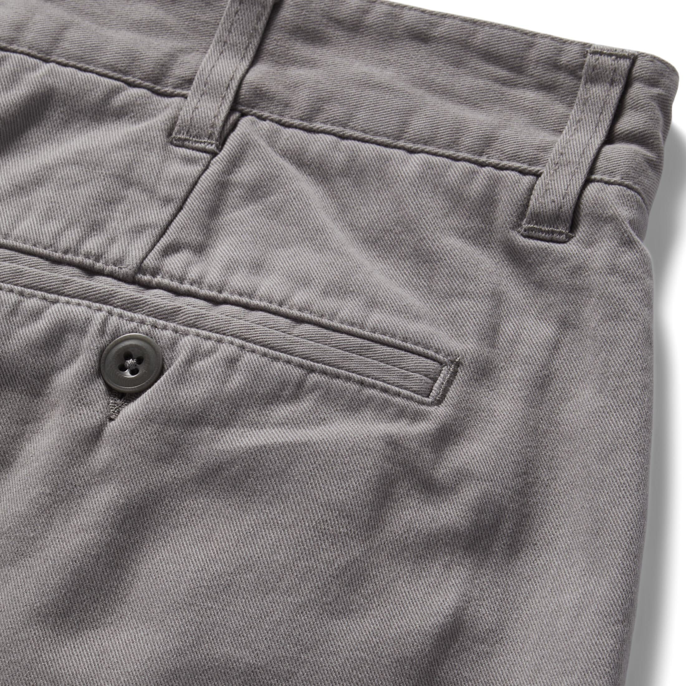 The Foundation Short in Organic Steeple Grey - Image 5