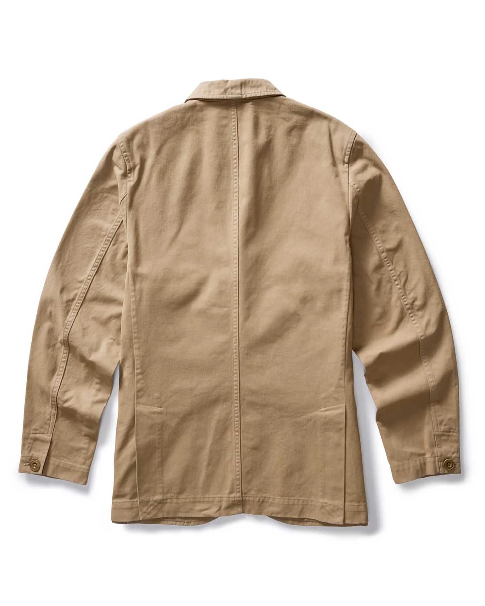 The Foundation Sportcoat in Organic Khaki Twill - Image 7