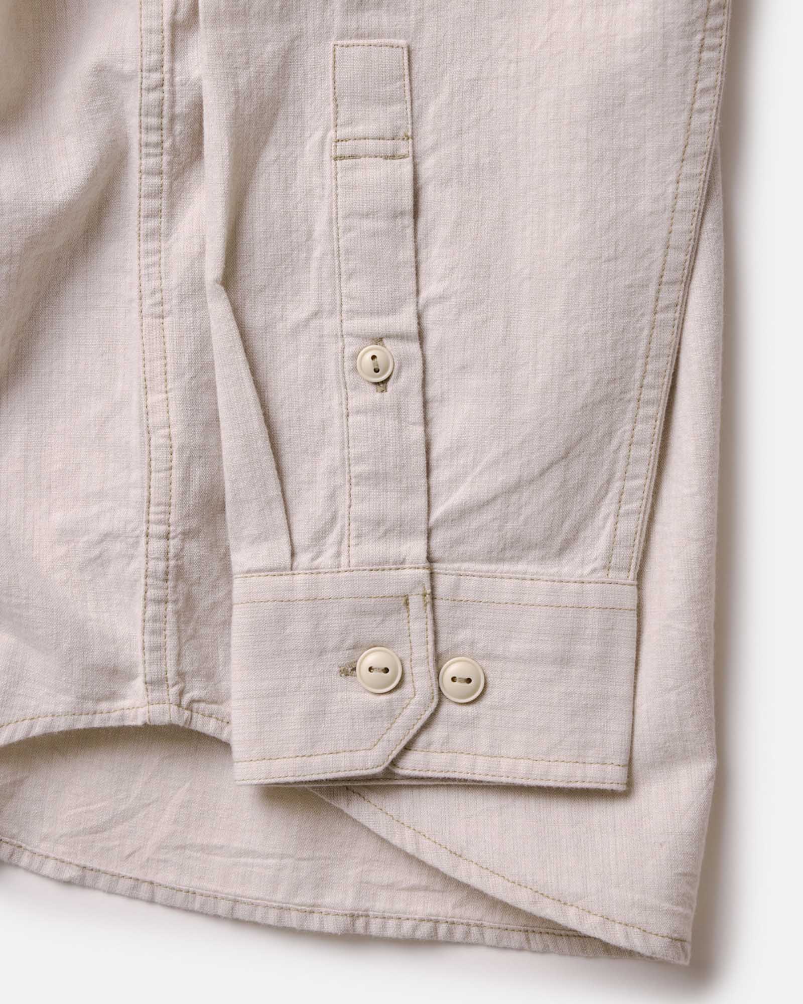 The Foundry Shirt in Natural Chambray - Image 9