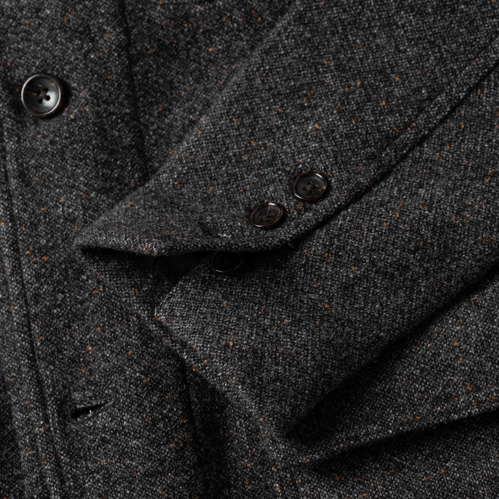 The Gibson Jacket in Charcoal Birdseye Wool - Image 6