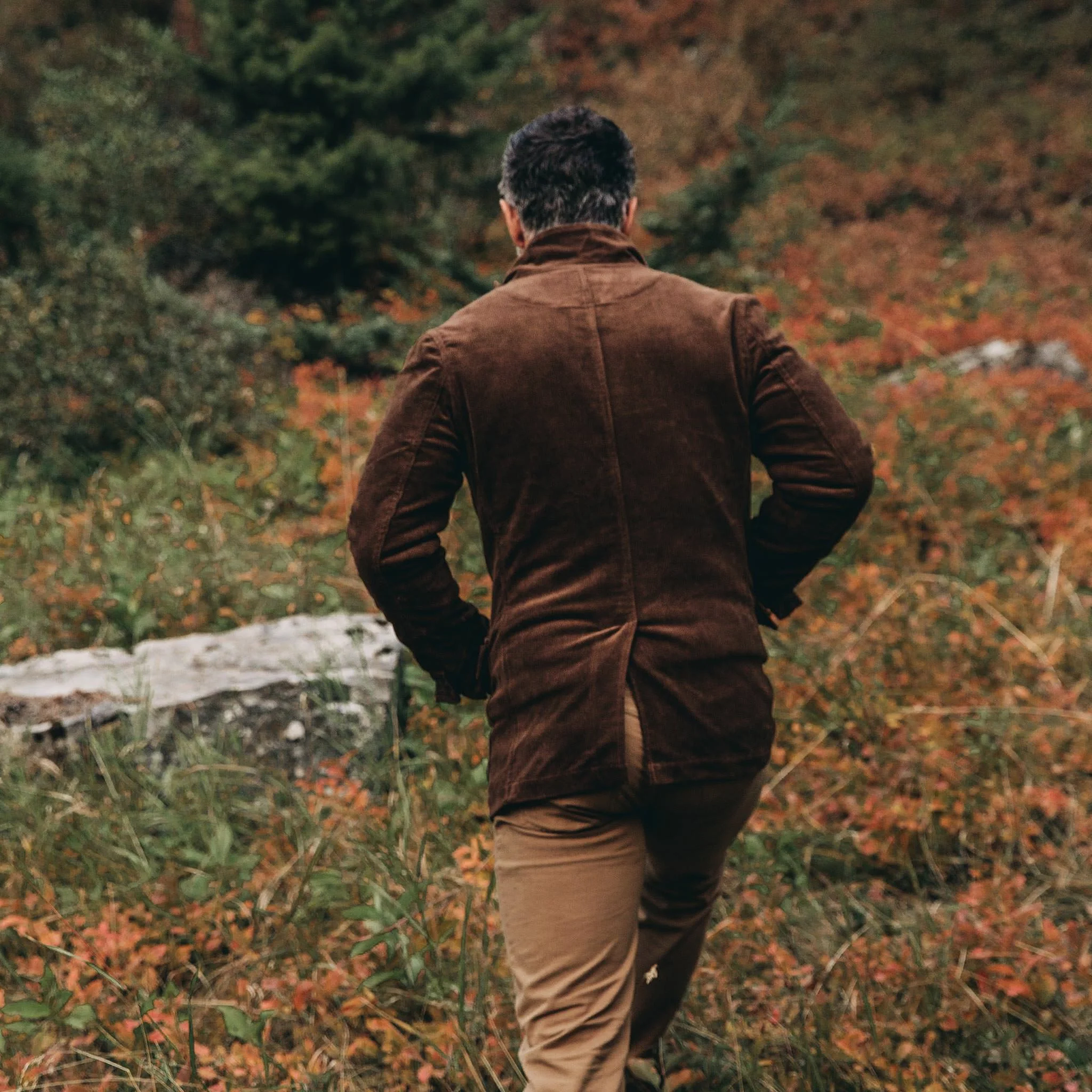 The Gibson Jacket in Chocolate Cord - Image 6