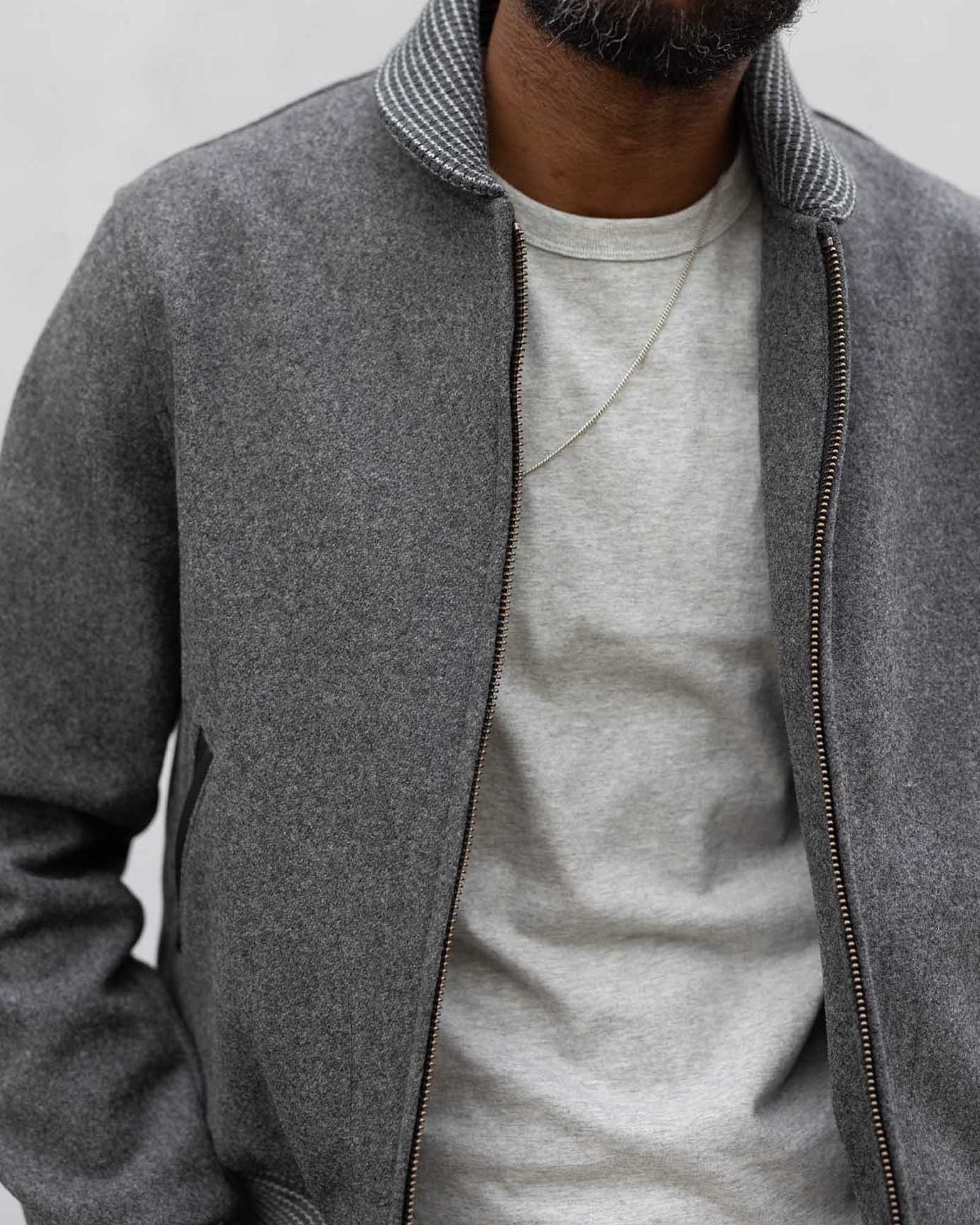 The Golden Bear Bomber in Heather Graphite - Image 5