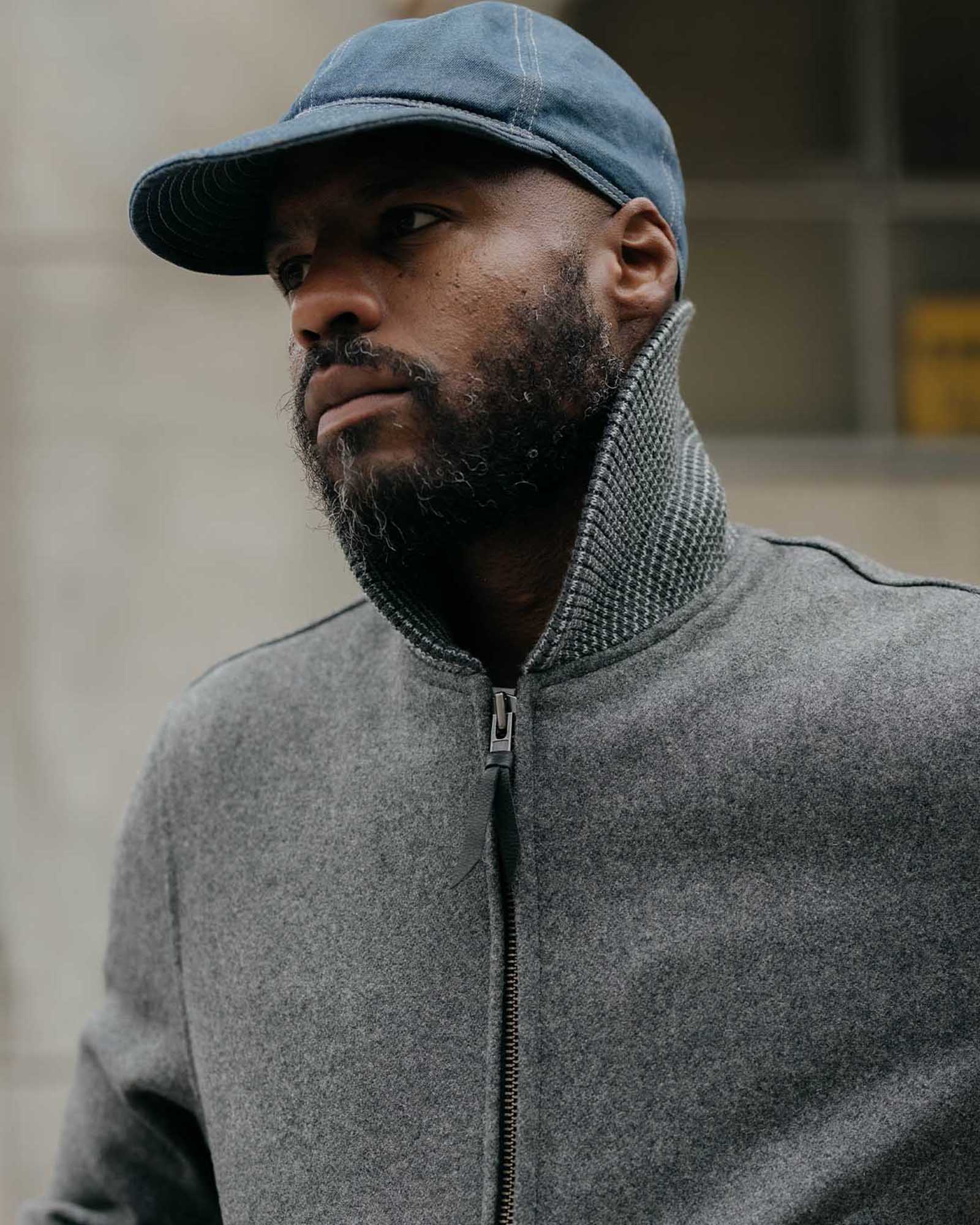 The Golden Bear Bomber in Heather Graphite - Image 6