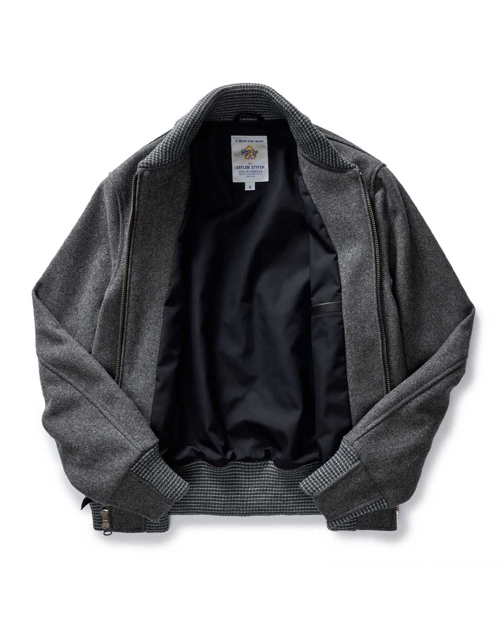 The Golden Bear Bomber in Heather Graphite - Image 7