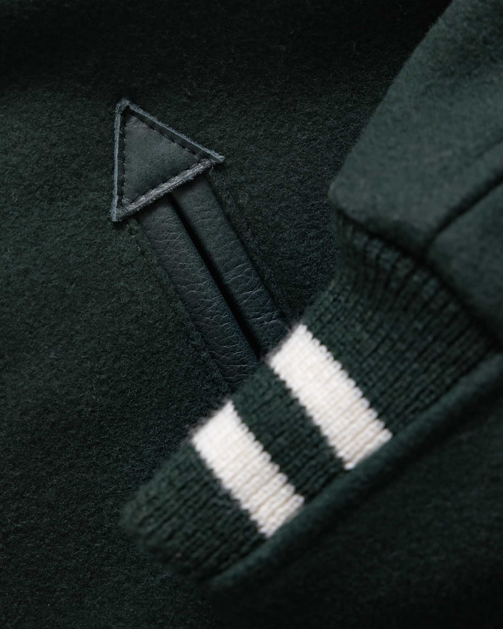 The Golden Bear Snap Bomber in Ivy Wool - Image 7