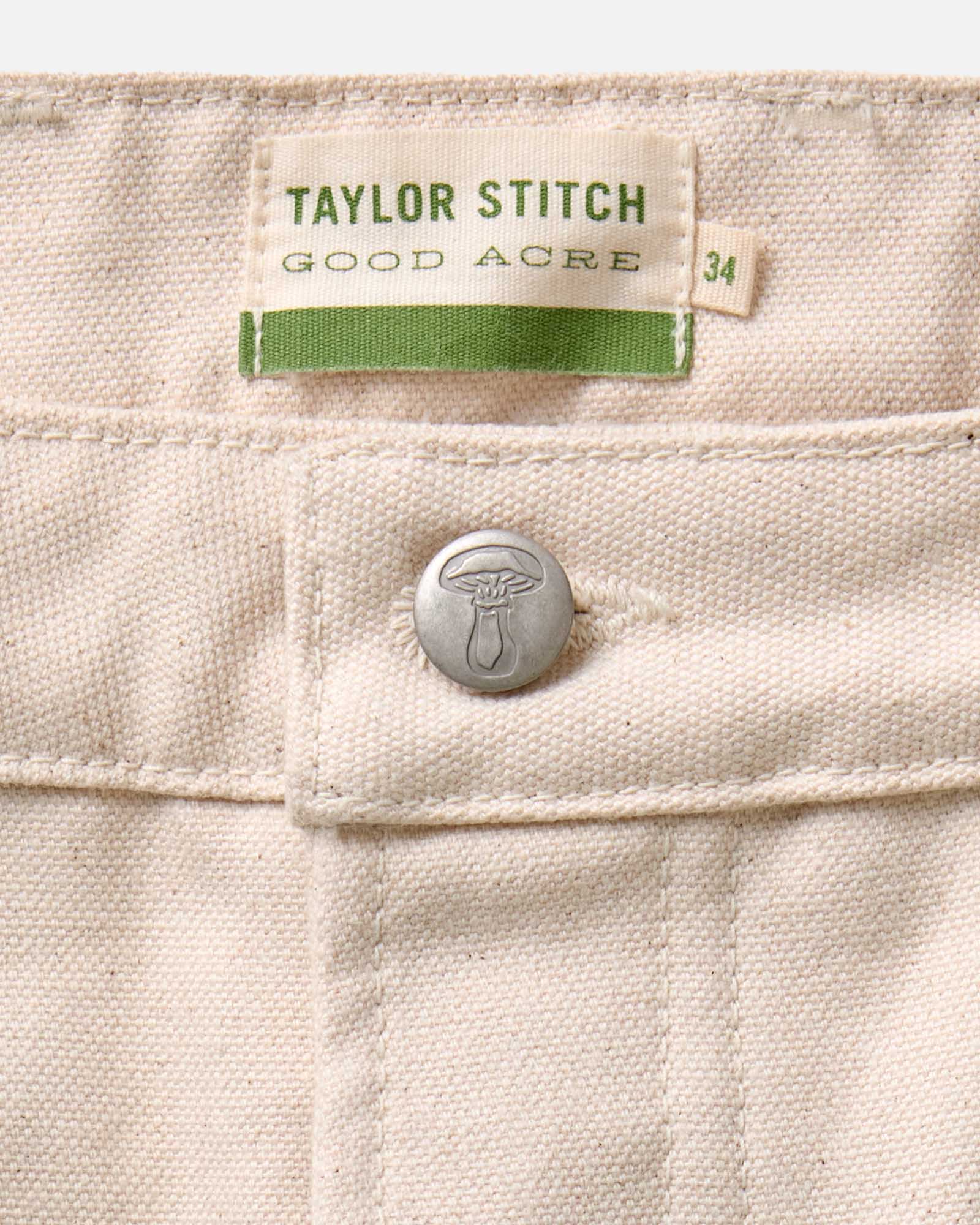 The Good Acre Chore Pant in Natural Canvas - Image 5