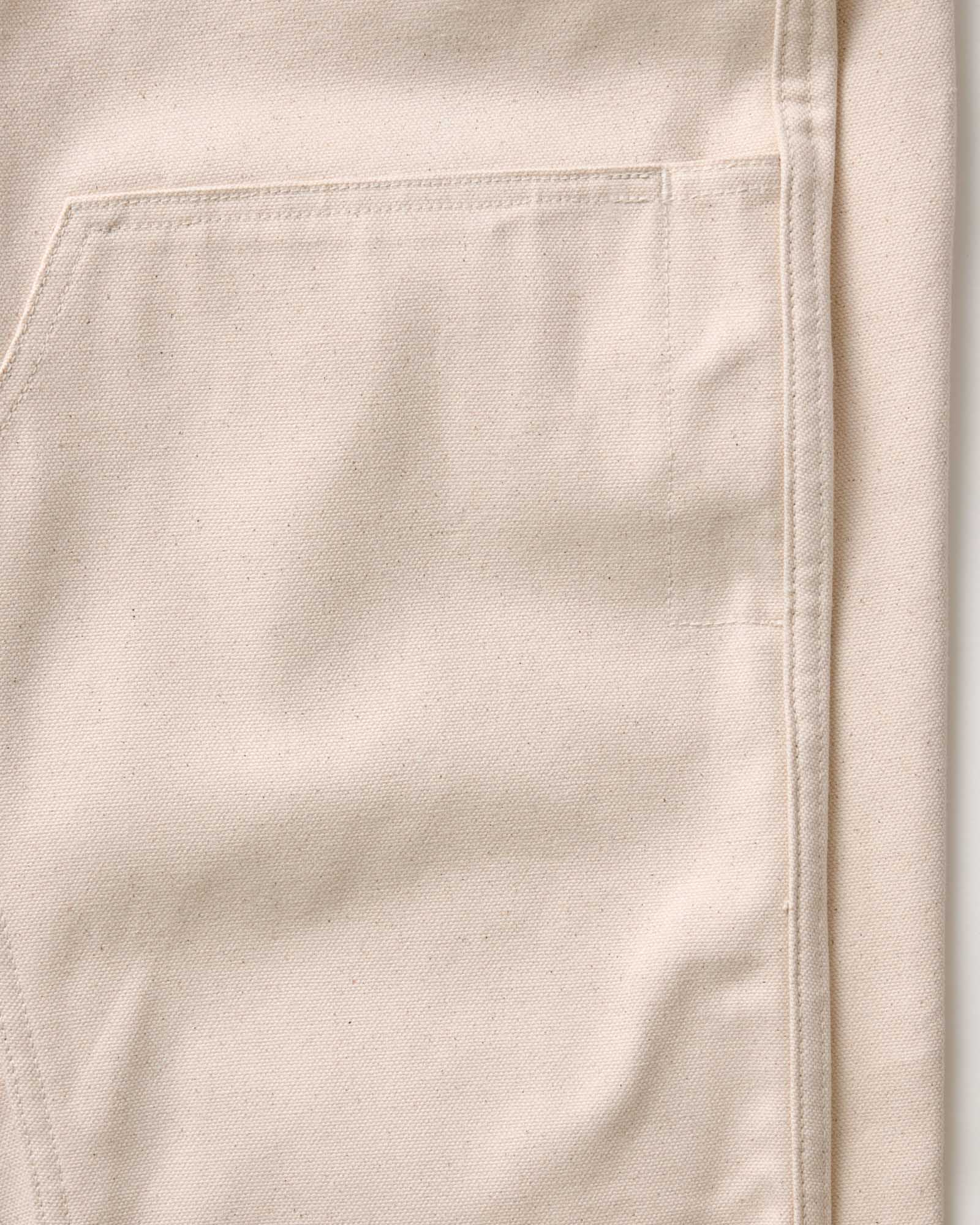 The Good Acre Chore Pant in Natural Canvas - Image 6