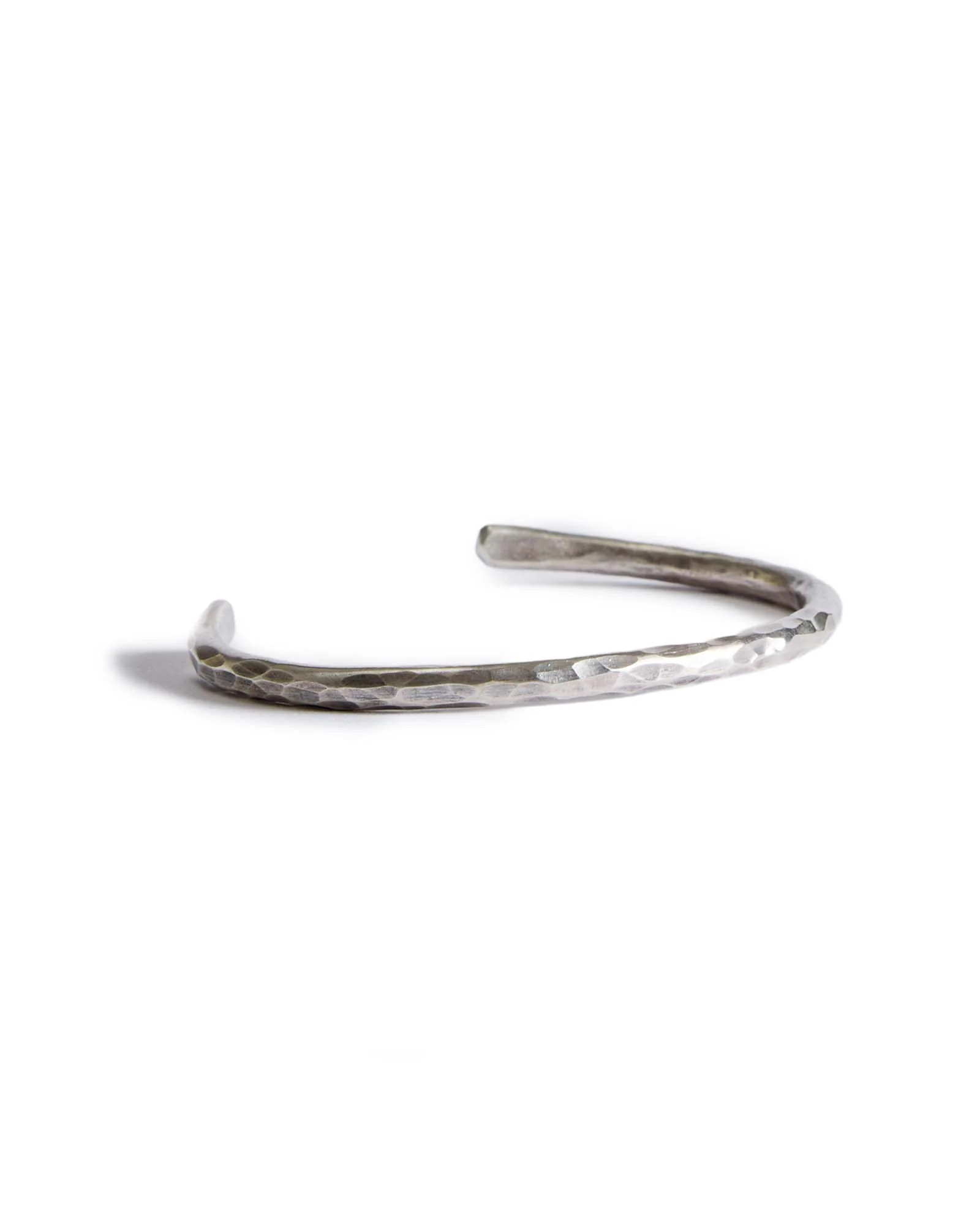 The Hammered Cuff in Sterling Silver - Image 5