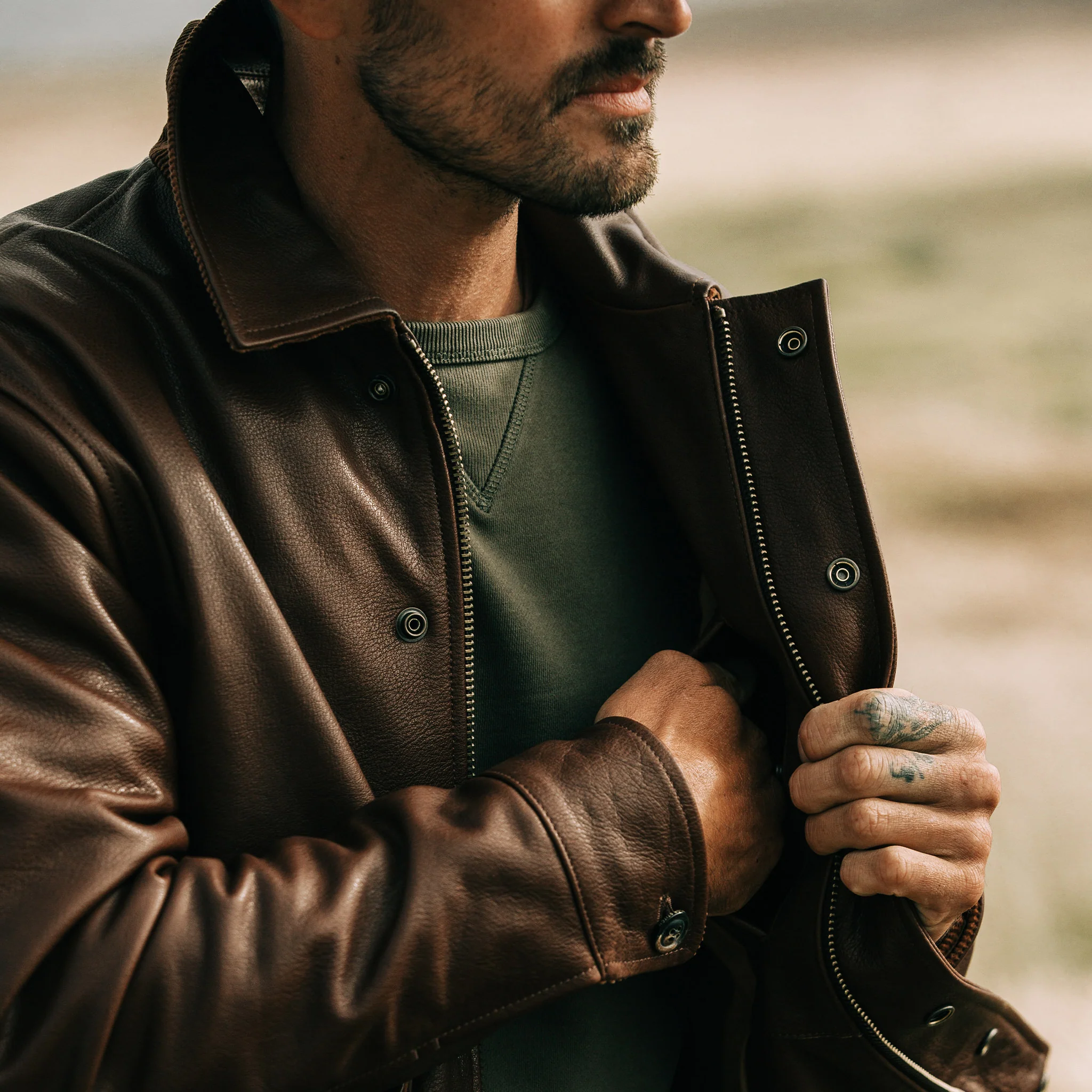 The Hangar Jacket in Espresso - Image 4