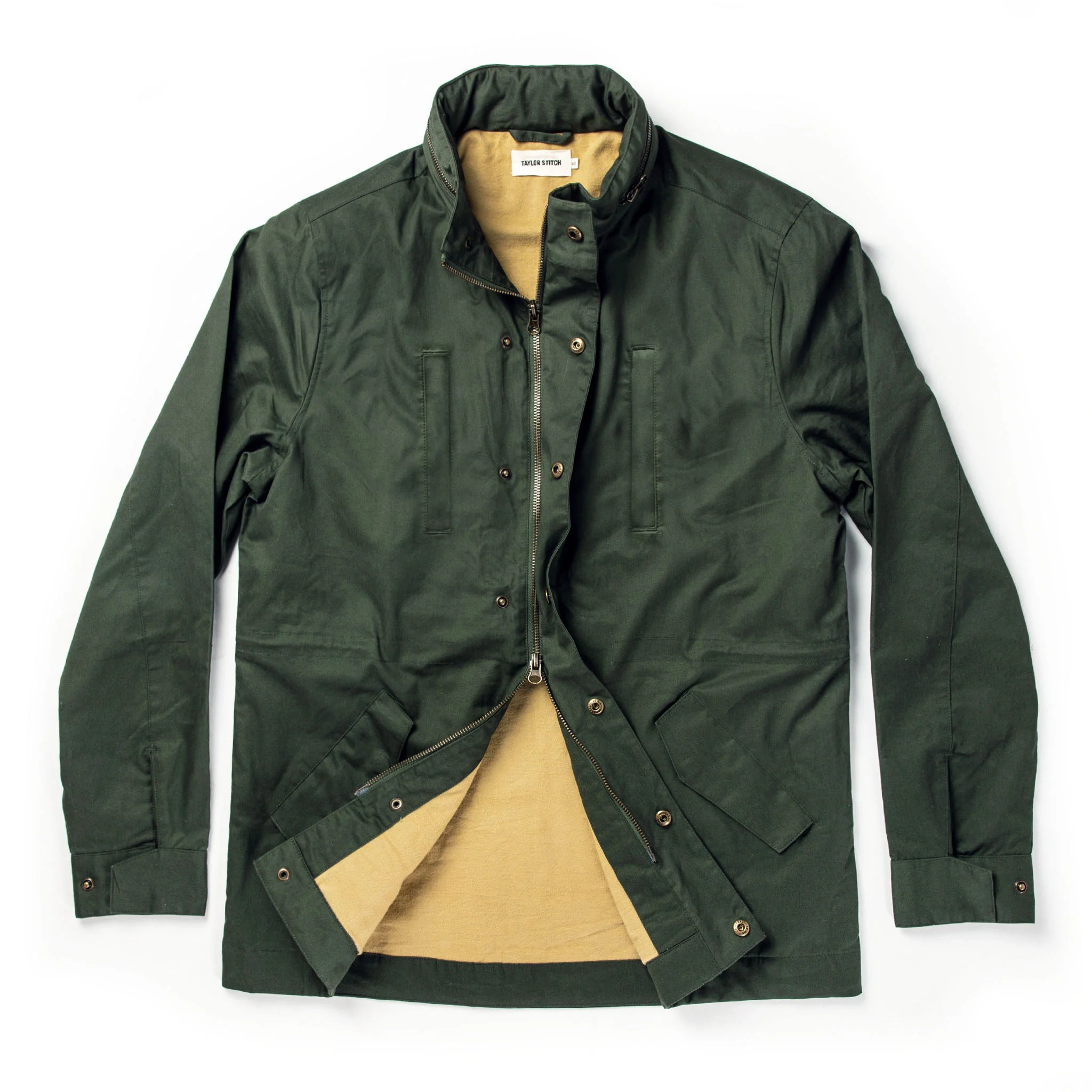 The Harris Jacket in Forest Dry Wax - Image 10