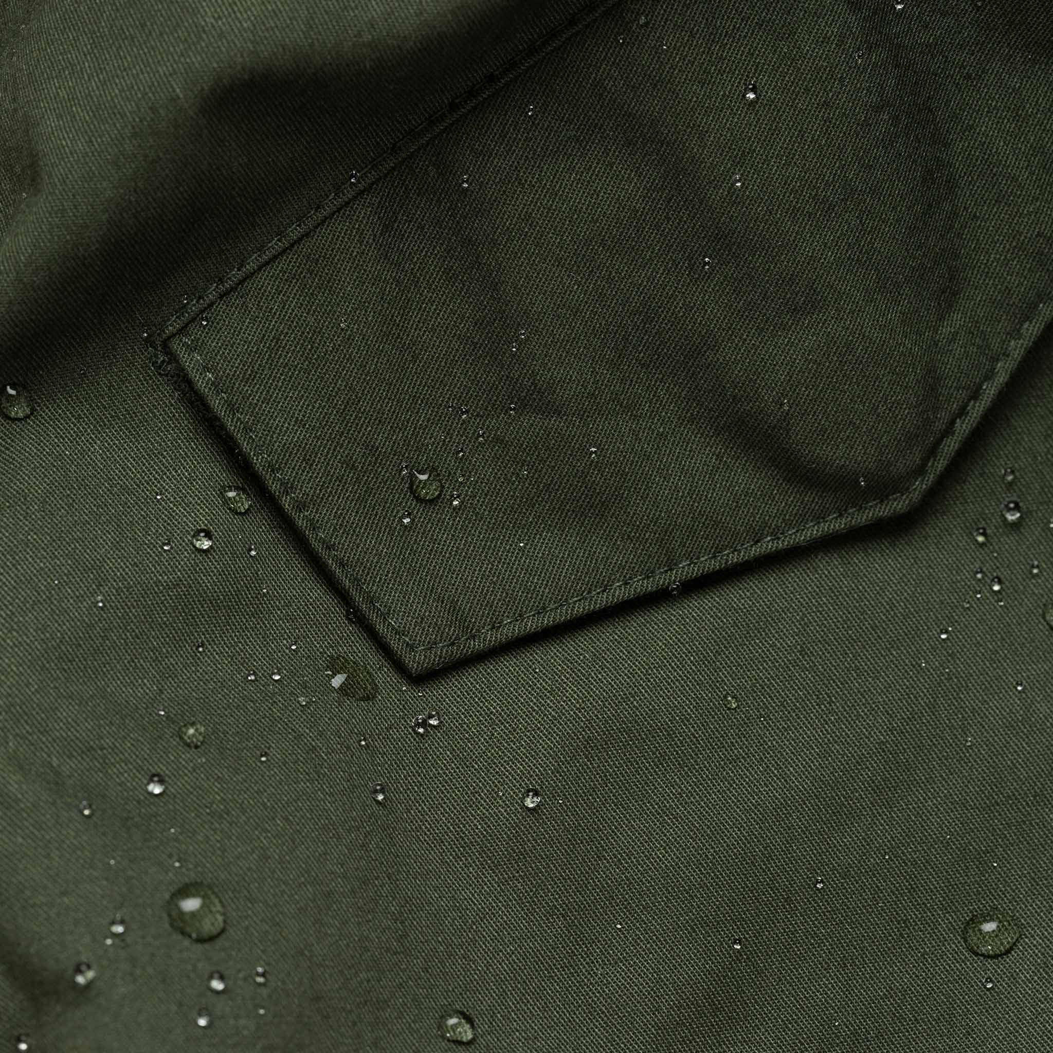The Harris Jacket in Forest Dry Wax - Image 9