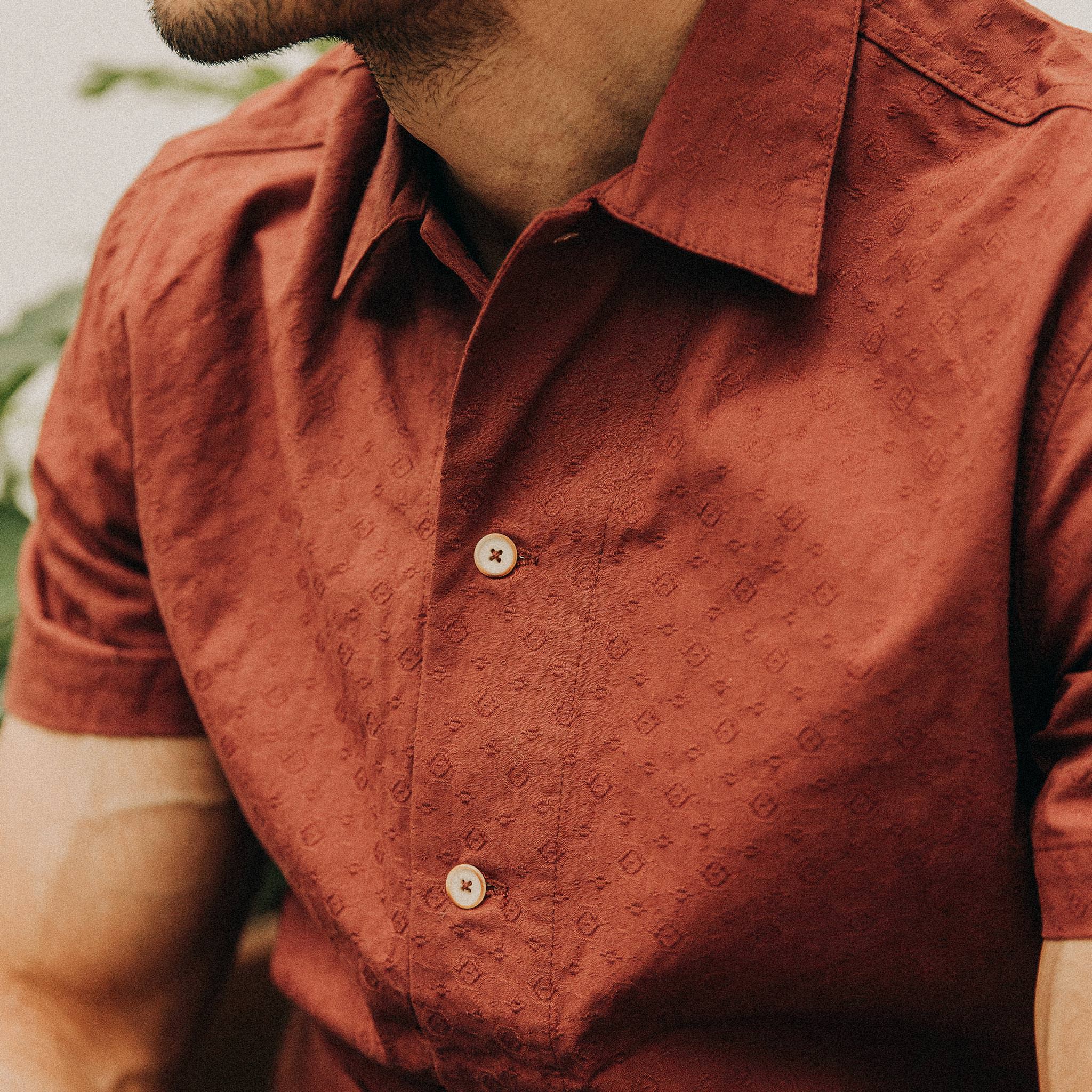 The Havana in Rusted Floral Jacquard - Image 3