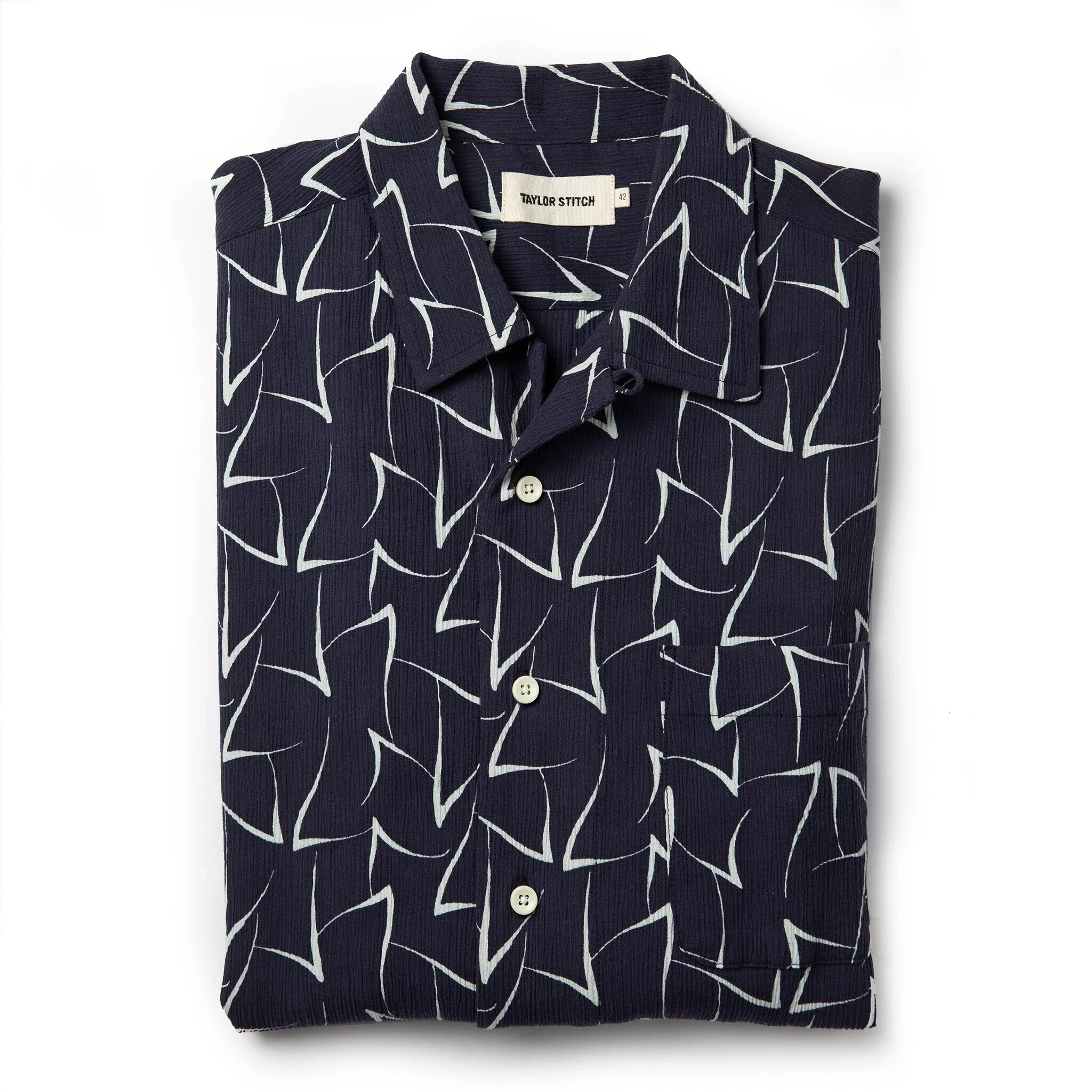 The Short Sleeve Hawthorne in Dark Navy Seagull - Image 8