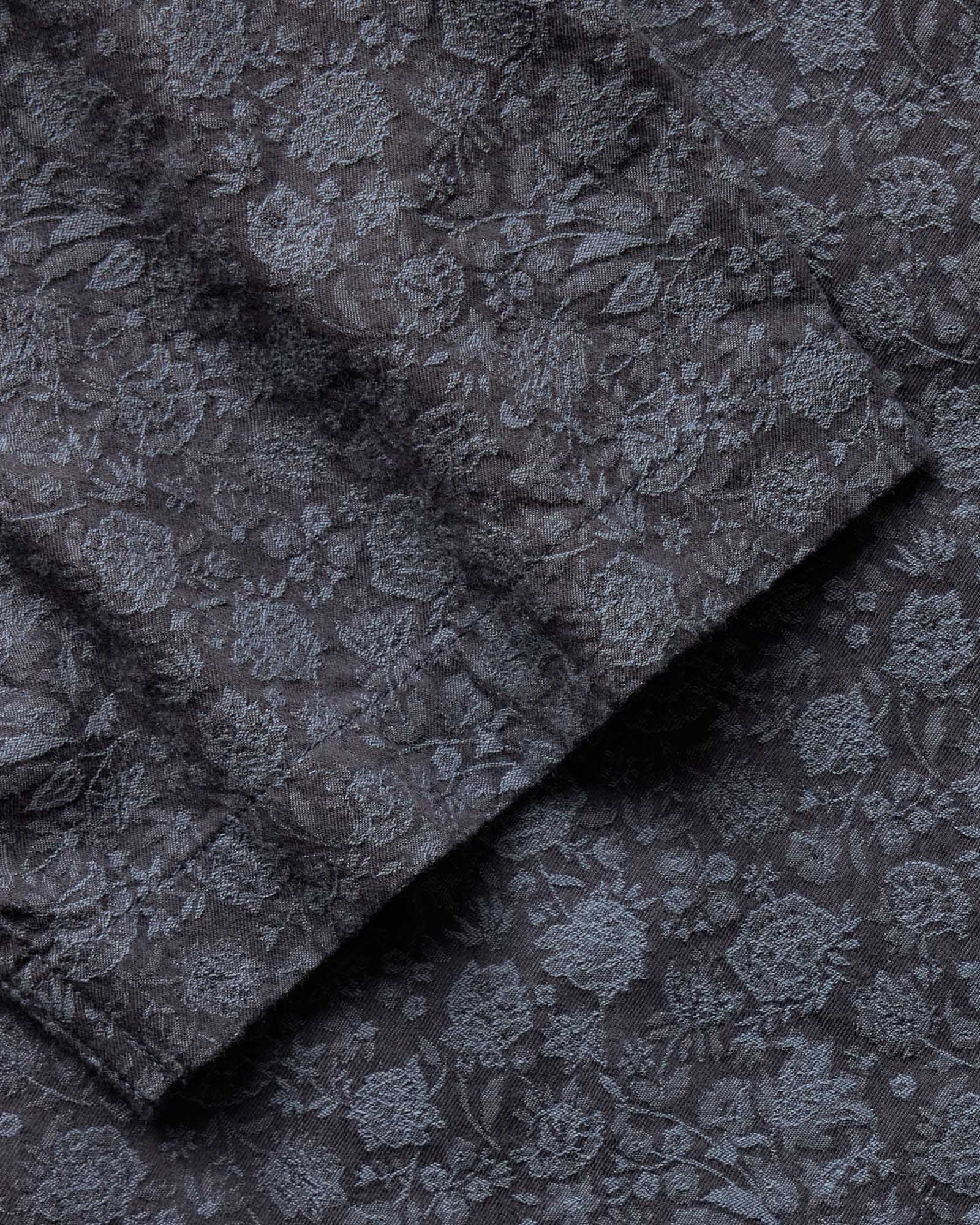 The Hawthorne Shirt in Japanese Night Bloom Jacquard - Image 7