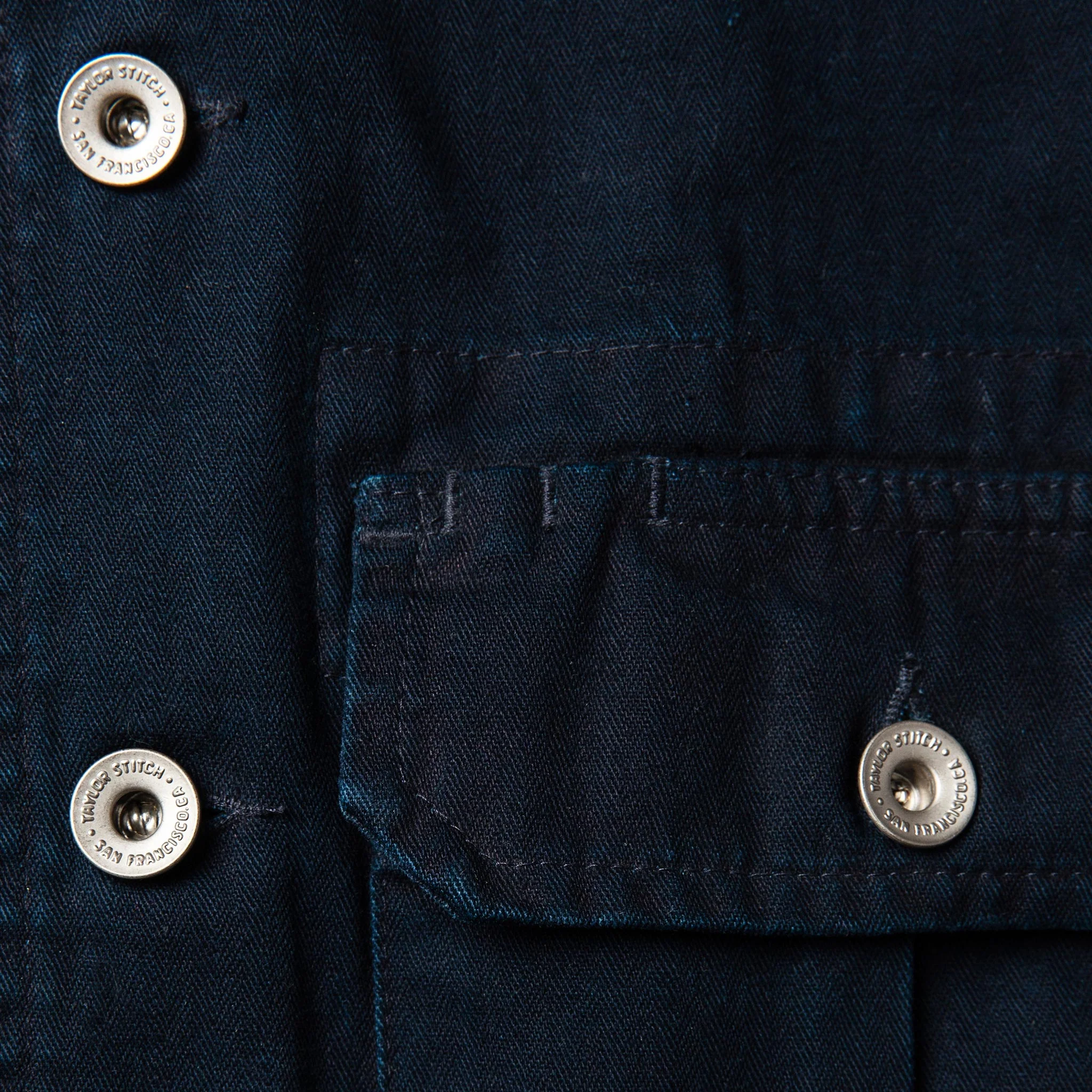 The HBT Jacket in Washed Navy - Image 8