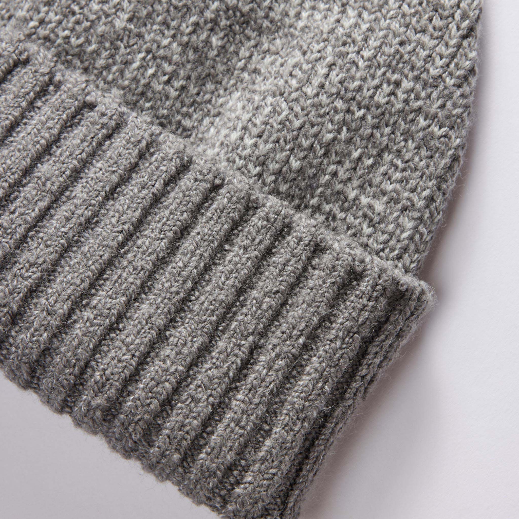 The Headland Beanie in Warm Grey - Image 5