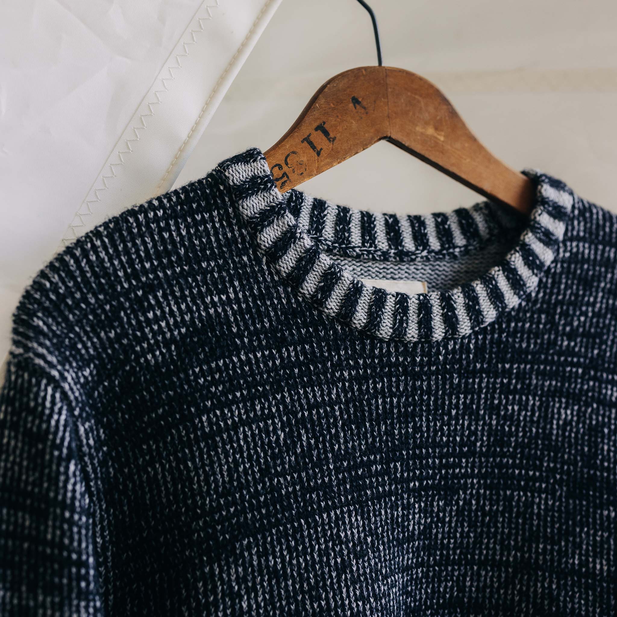 The Headland Sweater in Coal Heather - Image 5