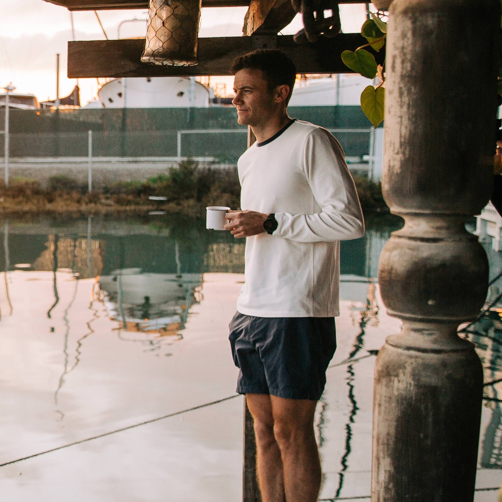 The Heavy Bag Long Sleeve in Natural - Image 2