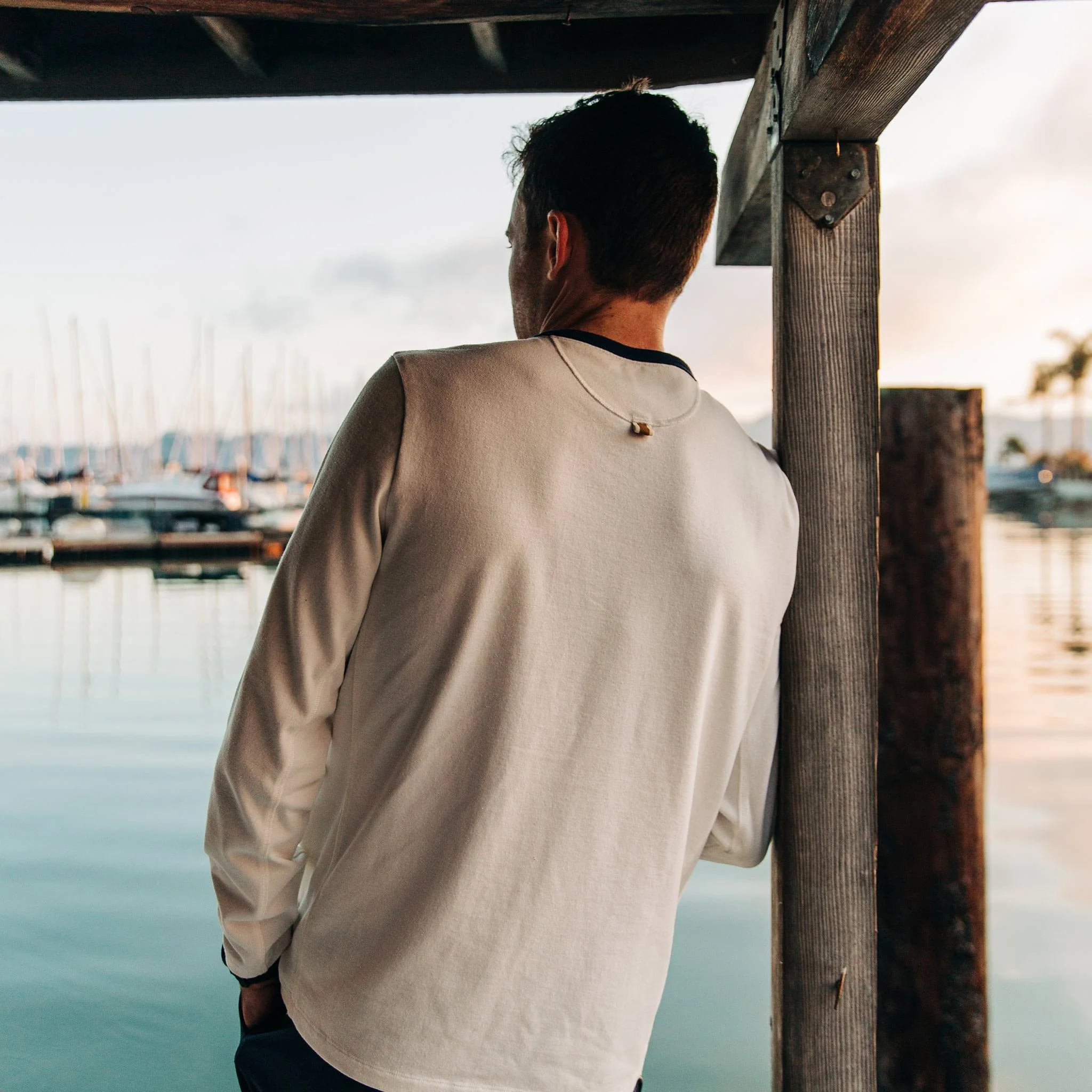 The Heavy Bag Long Sleeve in Natural - Image 5