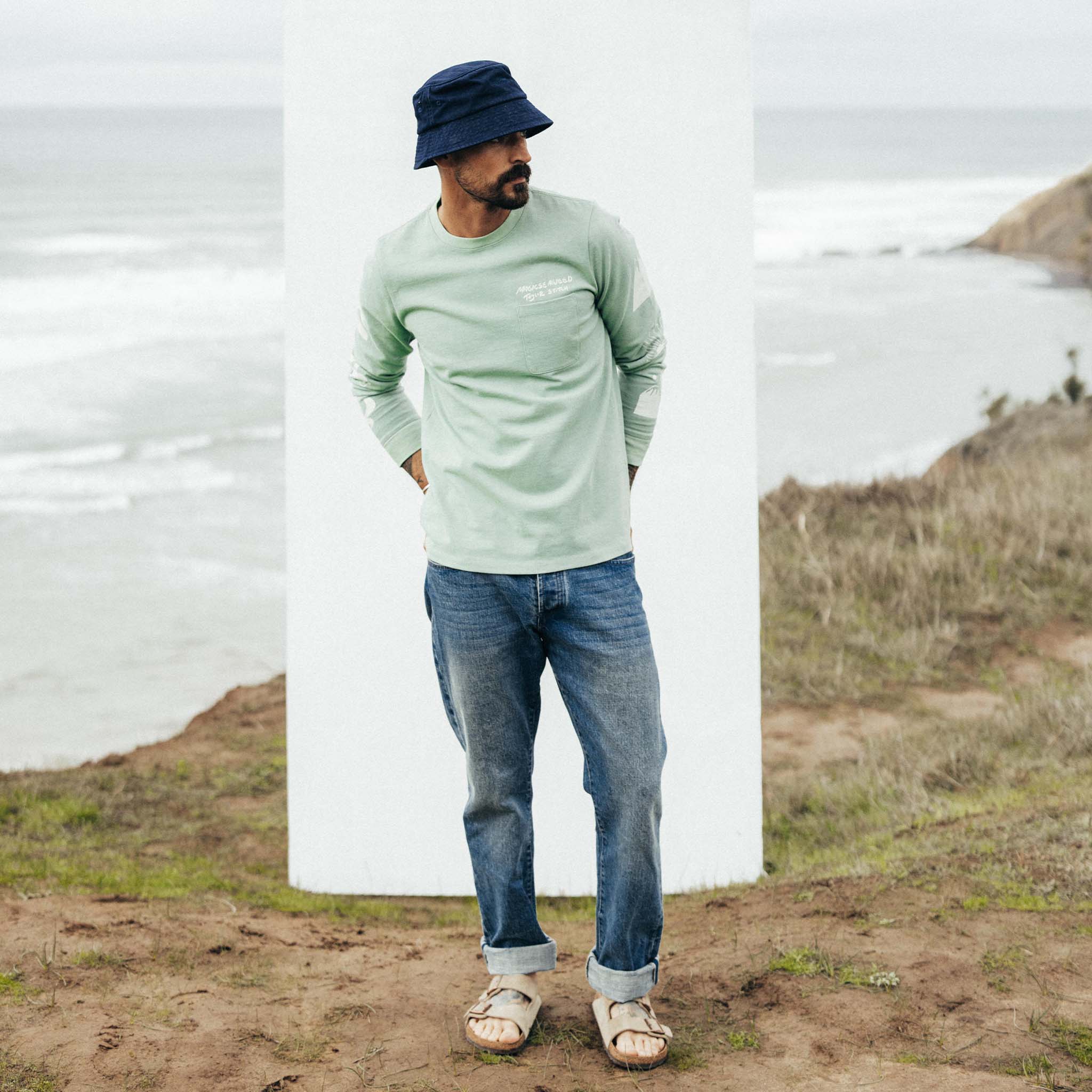 The Heavy Bag Long Sleeve in Party Wave - Image 2