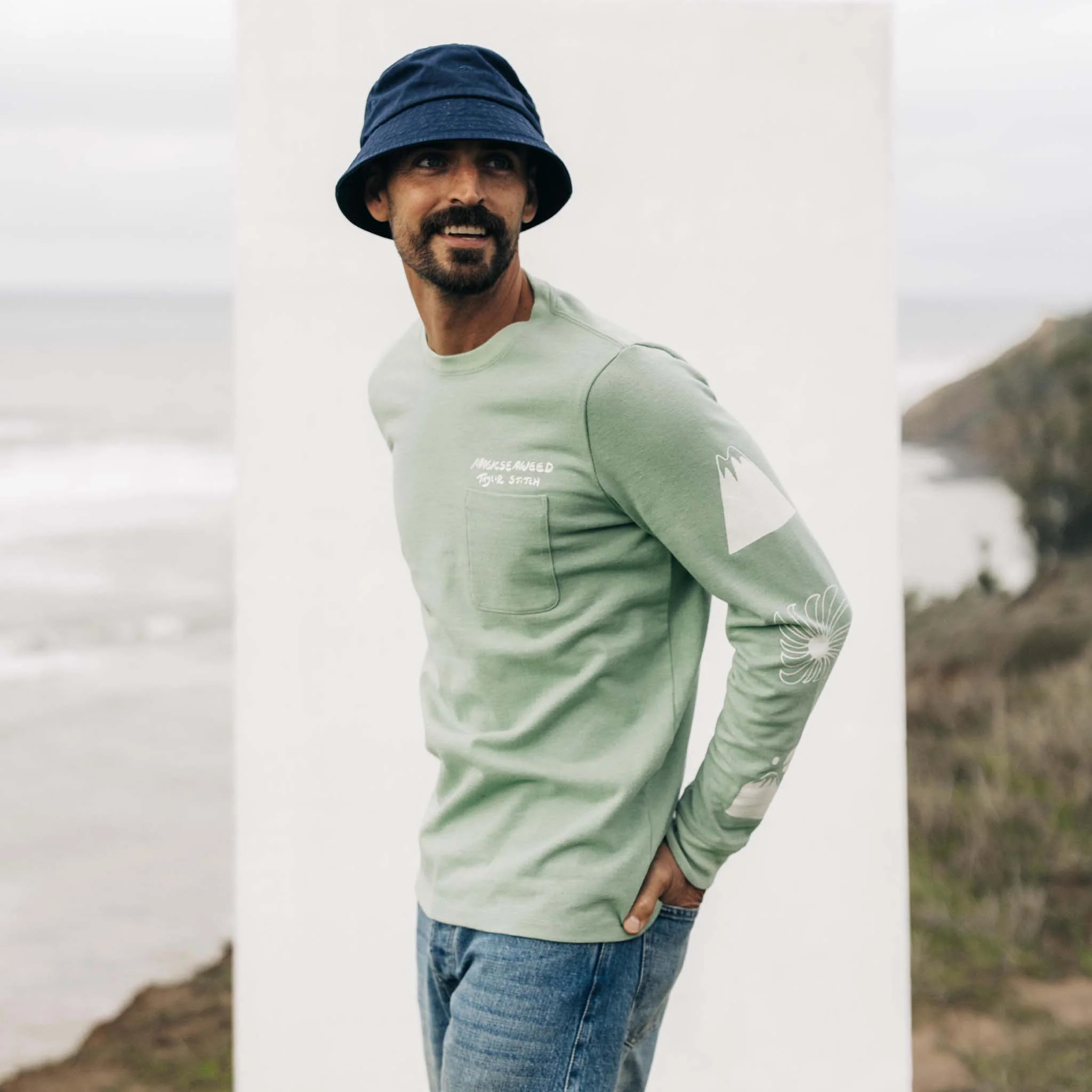 The Heavy Bag Long Sleeve in Party Wave - Image 3