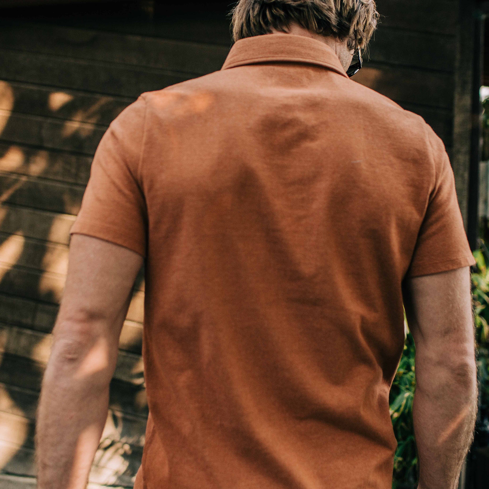 The Heavy Bag Polo in Apricot - Image 4