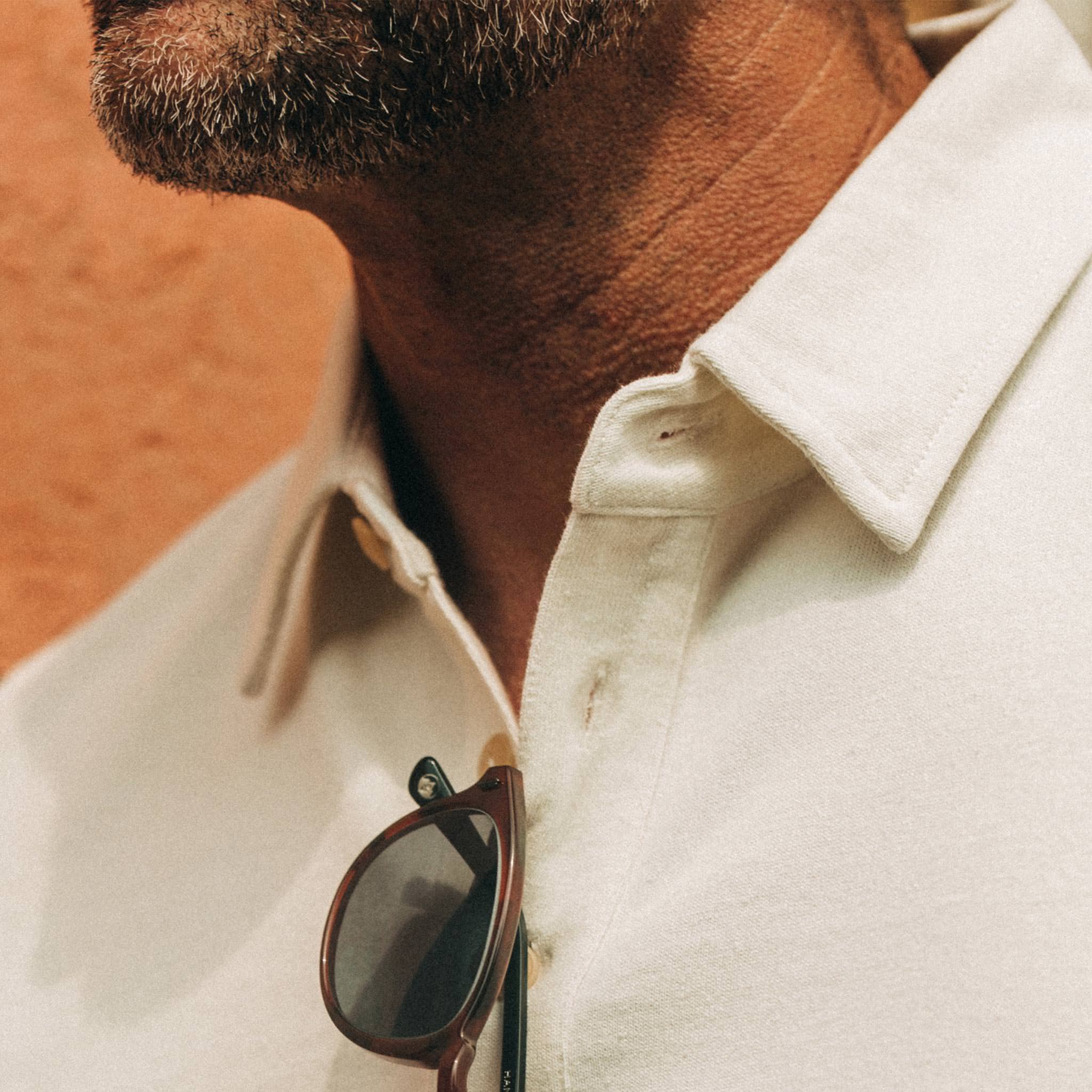 The Heavy Bag Polo in Natural - Image 4