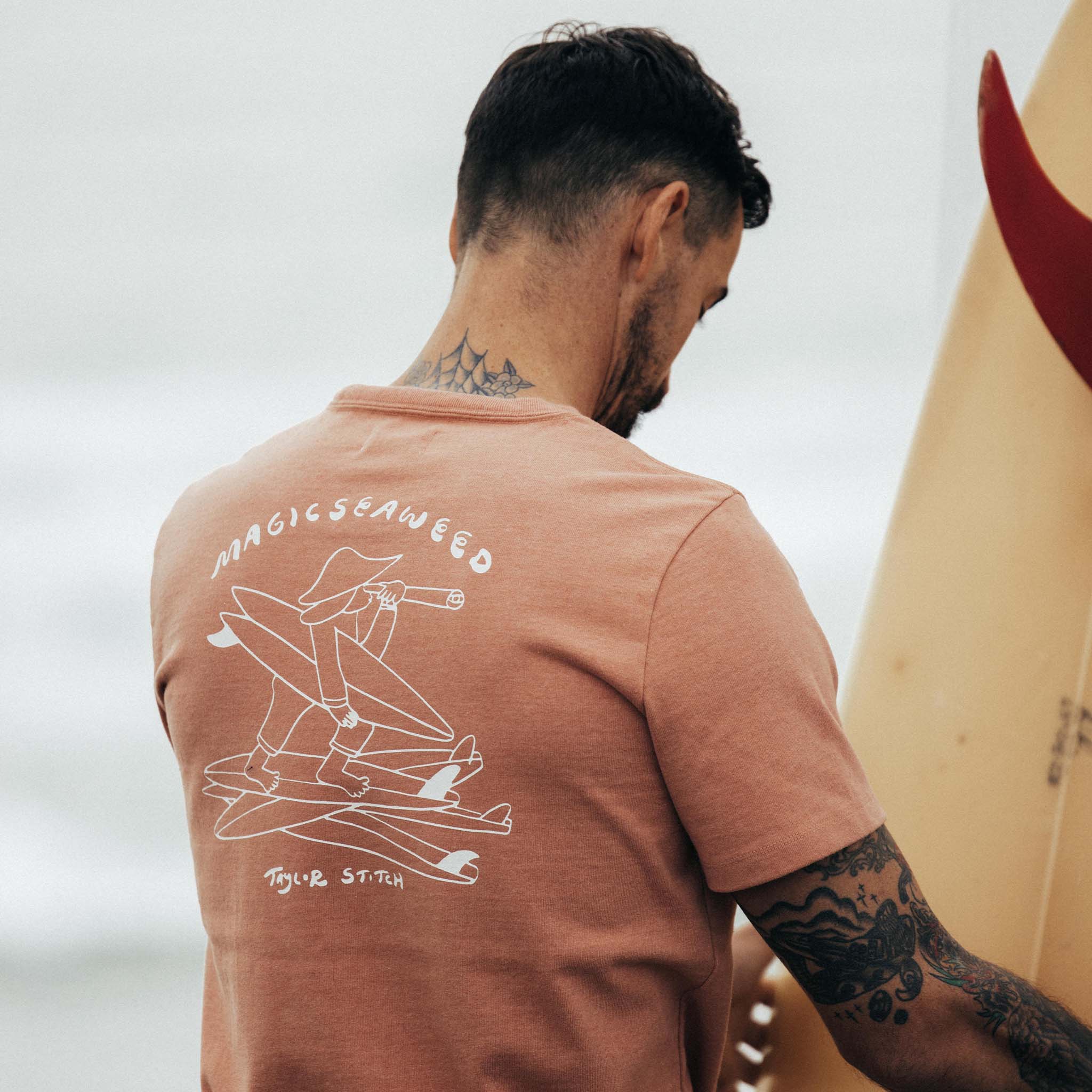 The Heavy Bag Tee in Dawn Patrol - Image 4